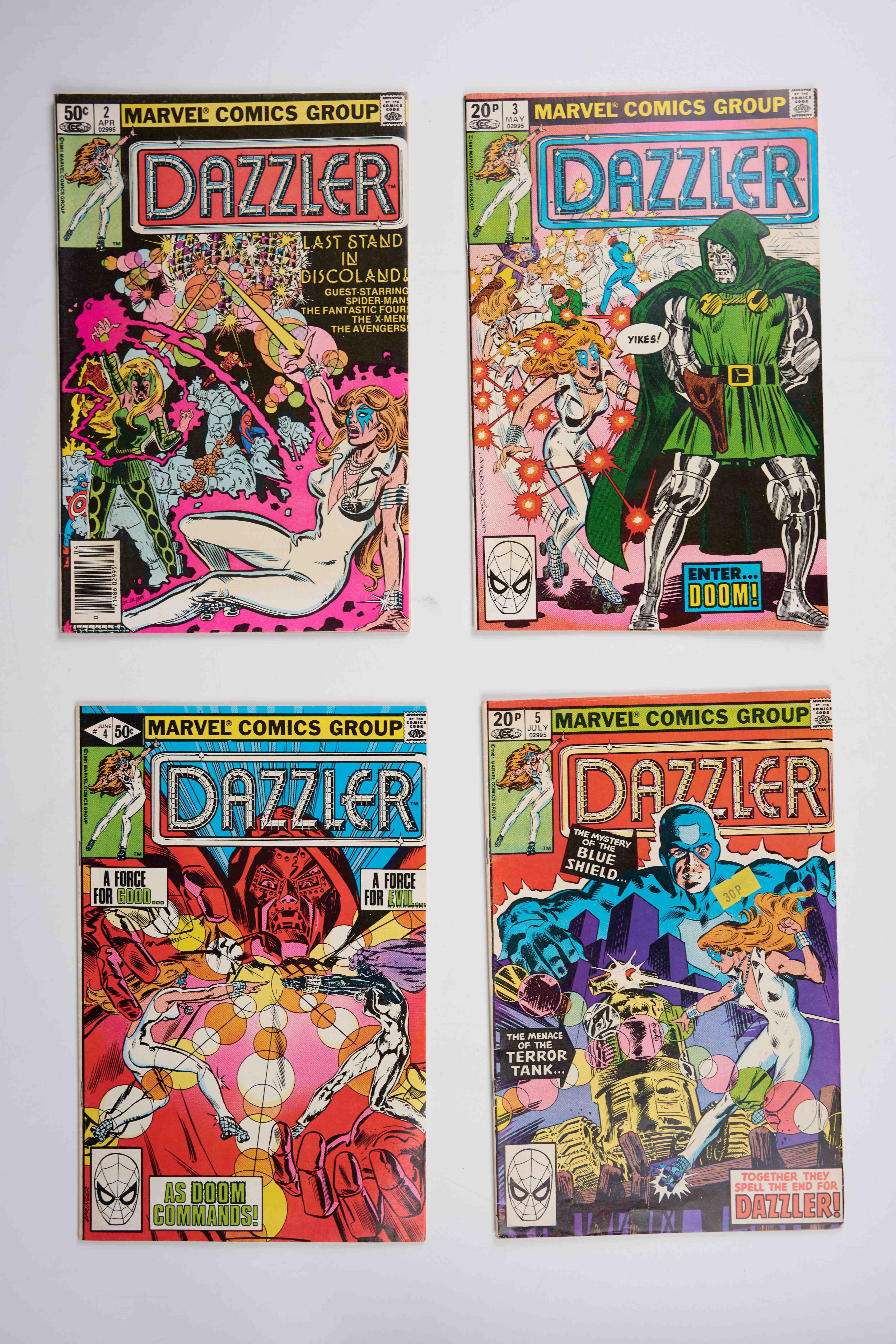 Dazzler Volume 1: #2-#39 (Marvel Comics, 1981-85) Bundle of 39