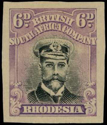 1918-21 6d Head Die IIIB, perf 14, toned...