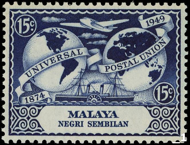 Malaya Negri Sembilan SG 64a mint