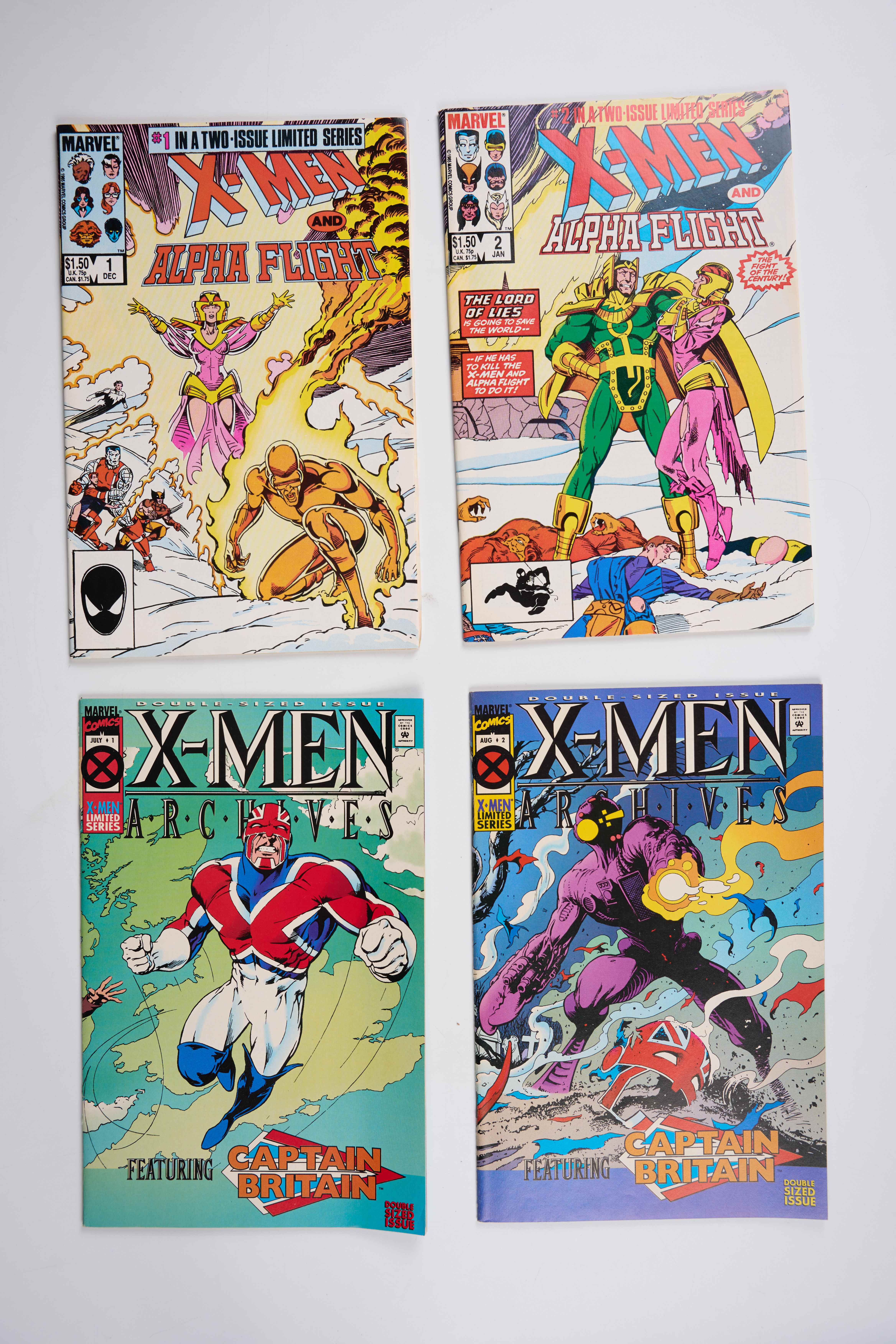X-Men Limited Series & Archives (Marvel Comics, 1985-2002) Bundle of 26