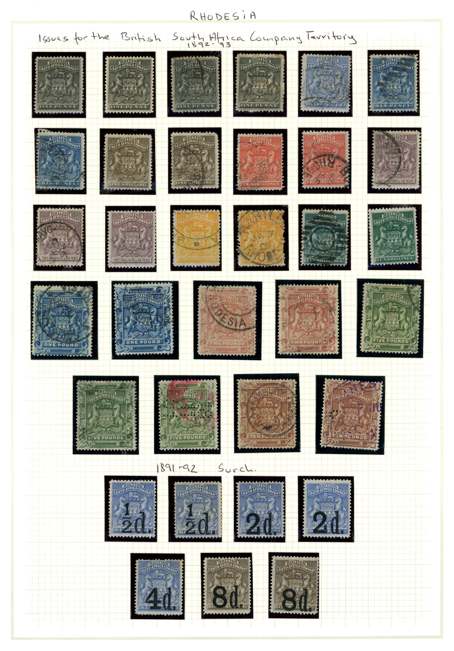 1892-1969 mixed mint and used collection...