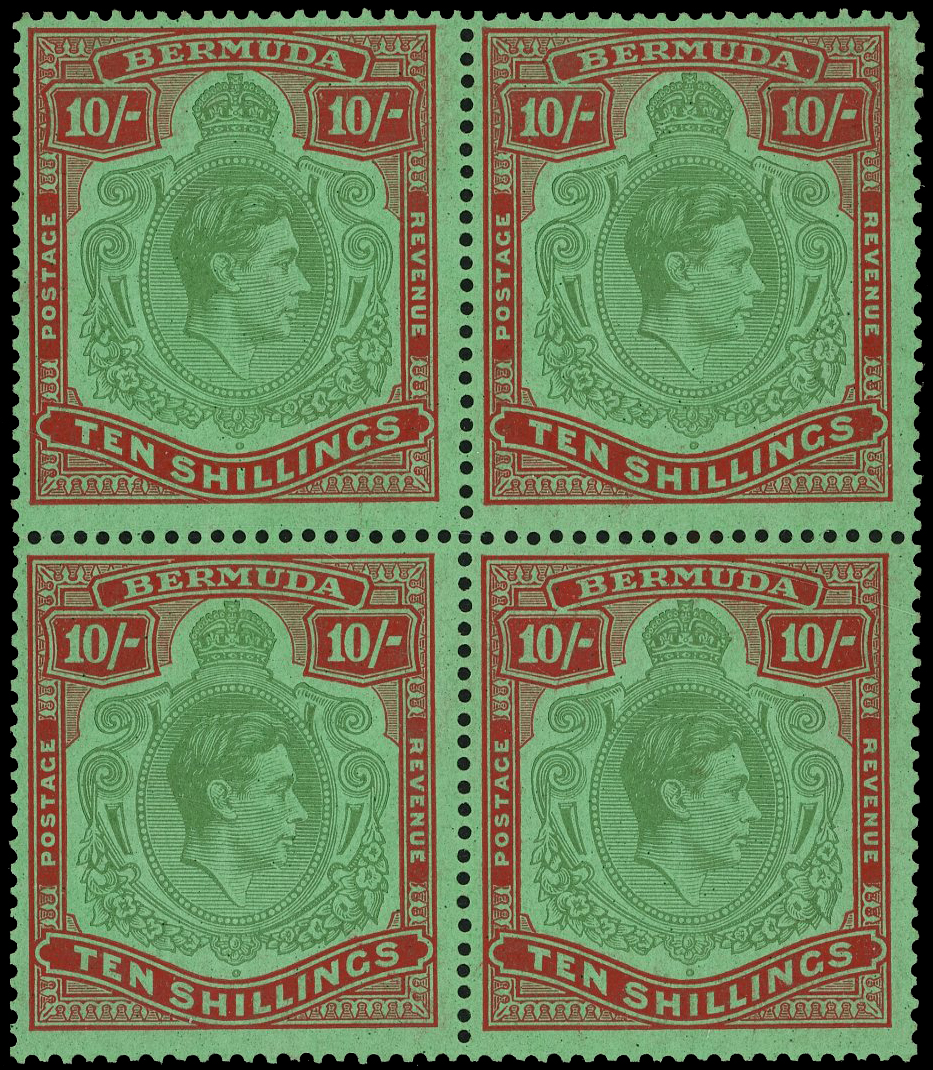Bermuda SG 119cf block mint