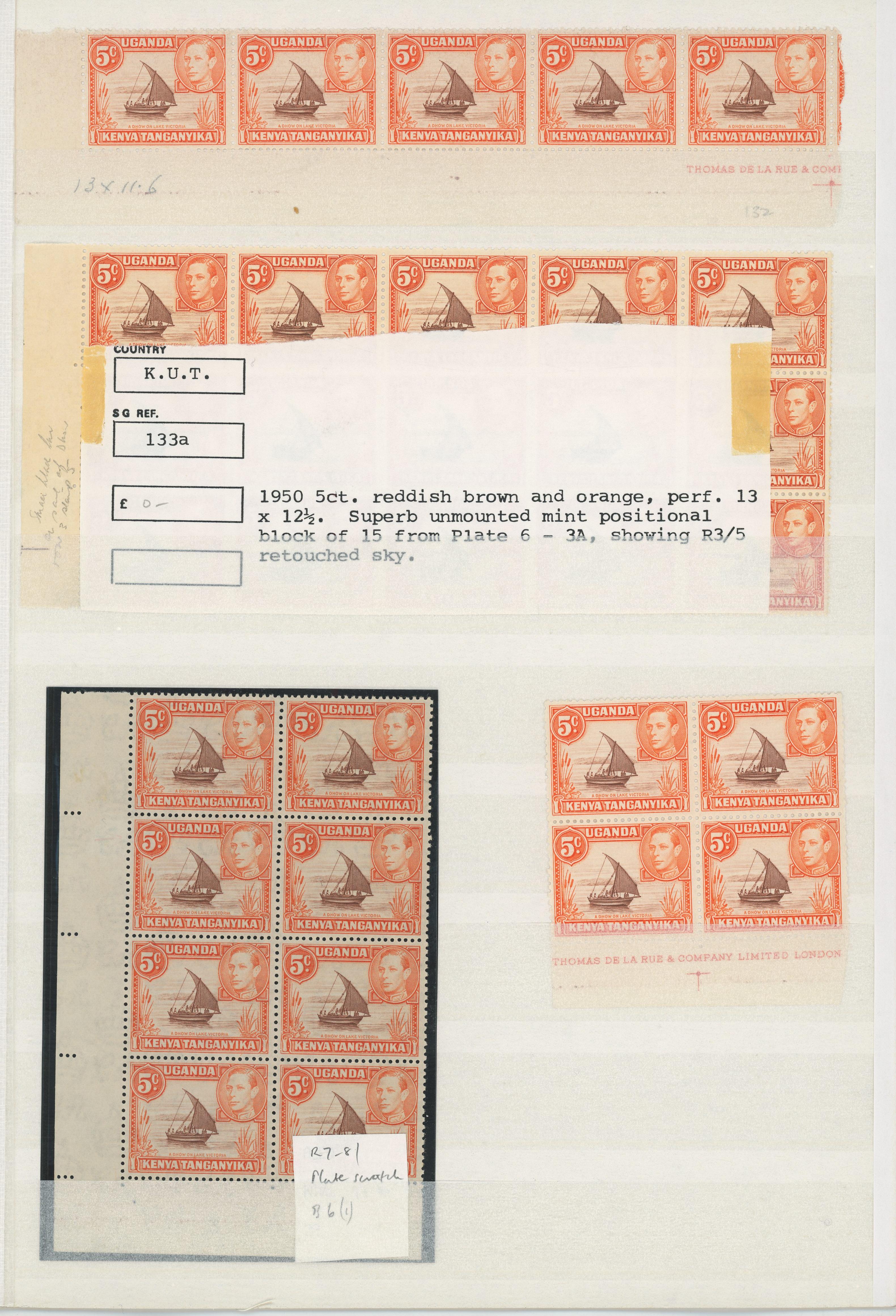 KUT SG 133, a collection mint