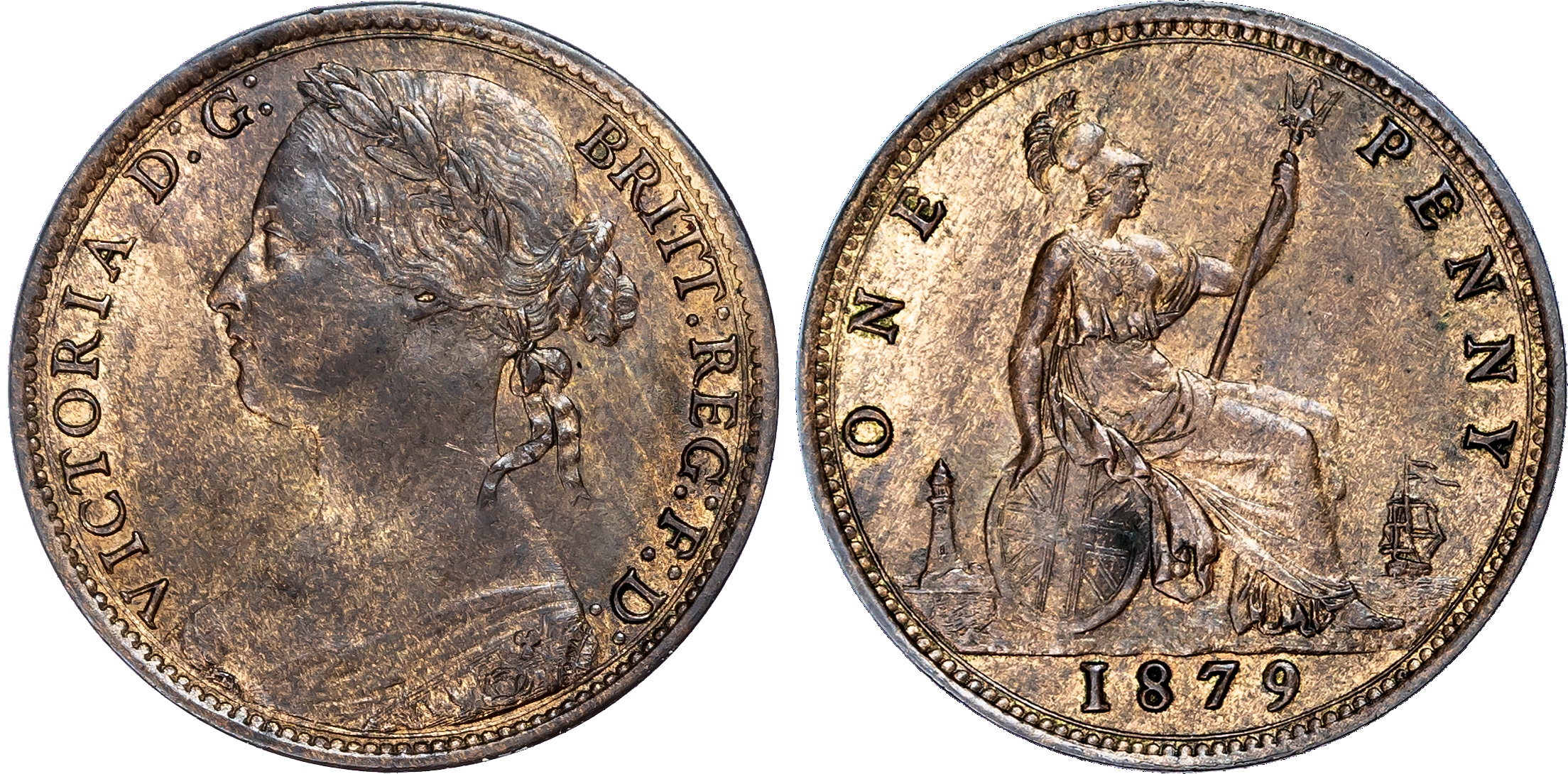 Victoria (1837-1901), Penny, 1879
