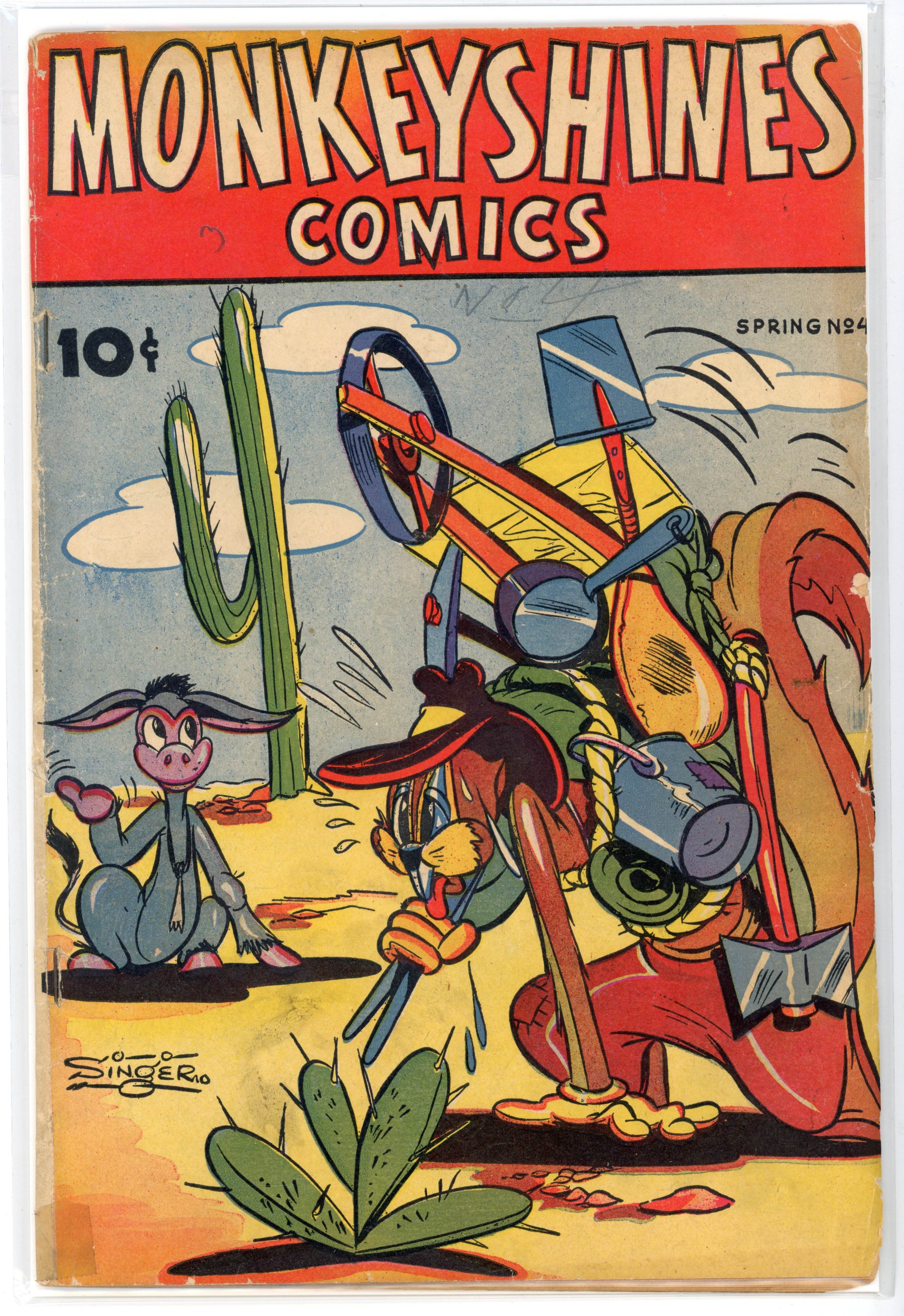 †Monkeyshines Comics (Ace Magazines, 1944-1949) Bundle of 7 issues