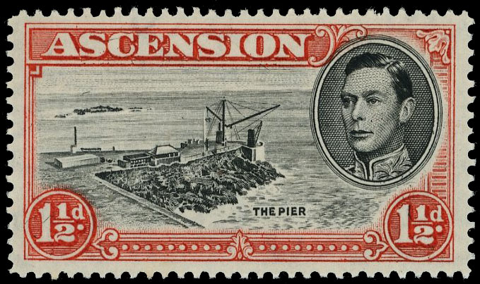 Ascension SG 40cb mint