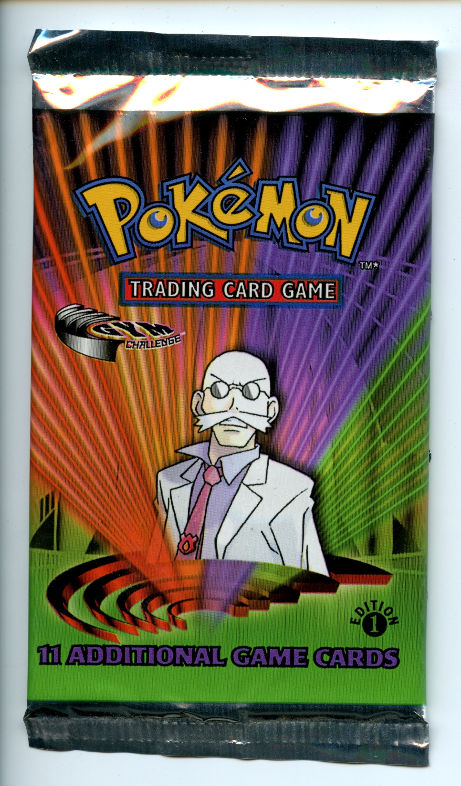 Pokemon TCG  - Gym Challenge  Booster  - 1st Edition  - Sealed 