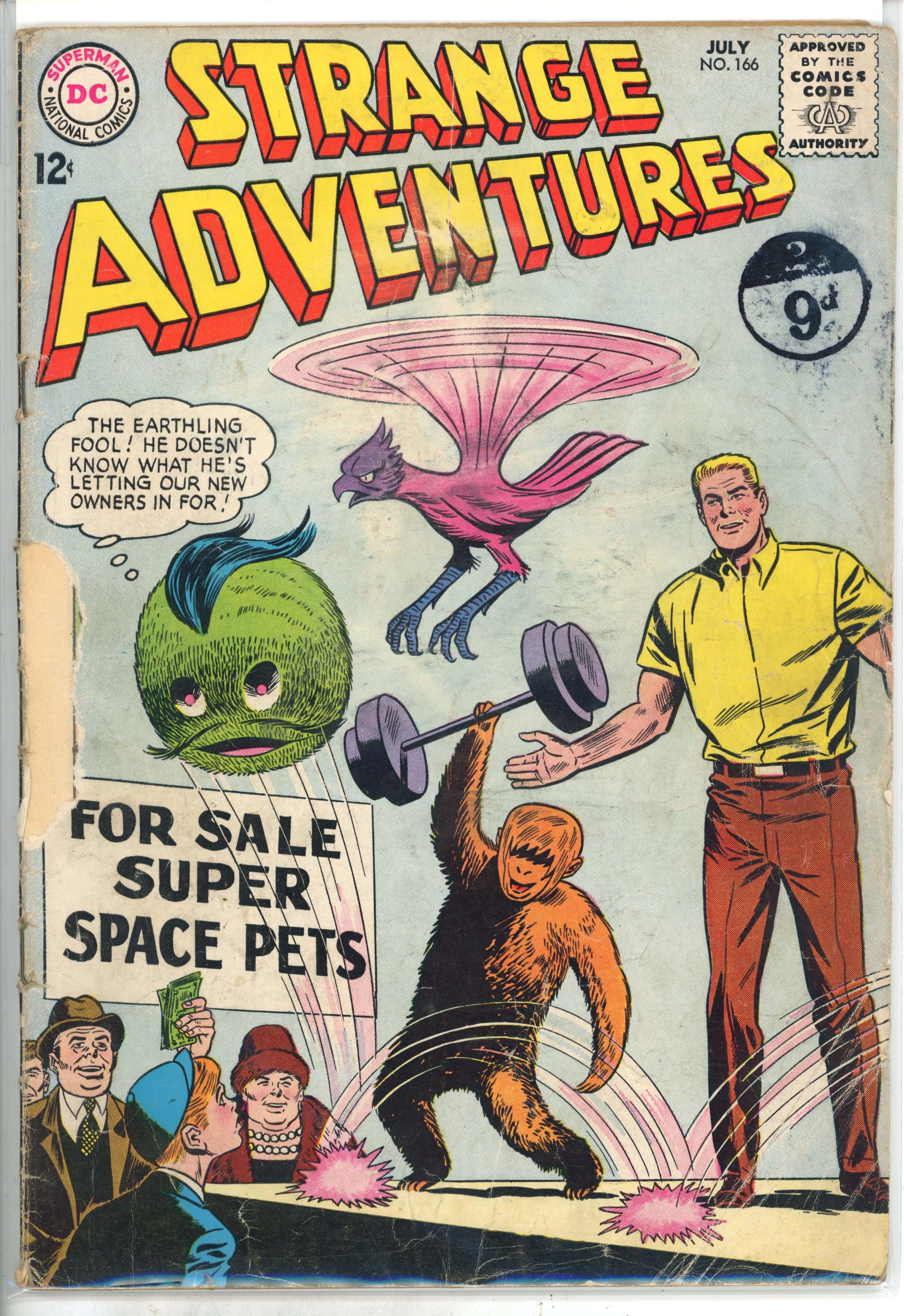 Strange Adventures (DC Comics 1959-1964) Bundle of 17 issues