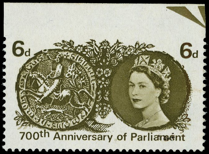 Great Britain SG 663var 