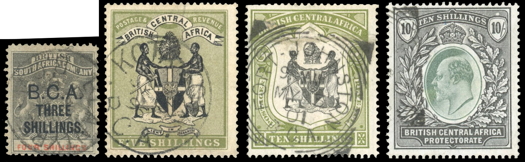 Nyasaland 1891-1963 collection used