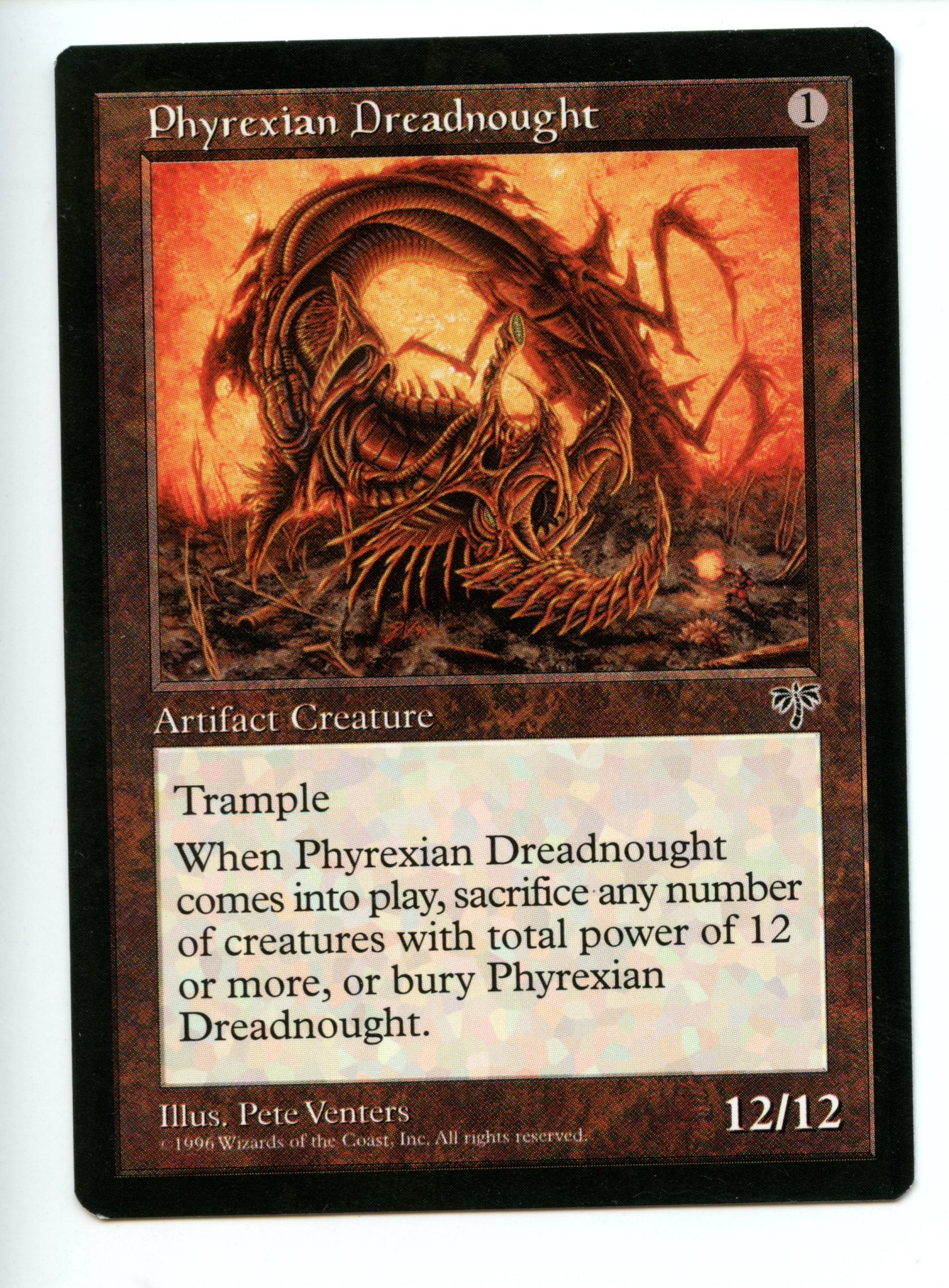 Magic the Gathering - Phyrexian Dreadnought  - Mirage - Lightly Played