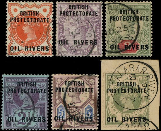 Niger Coast SG 1-6...