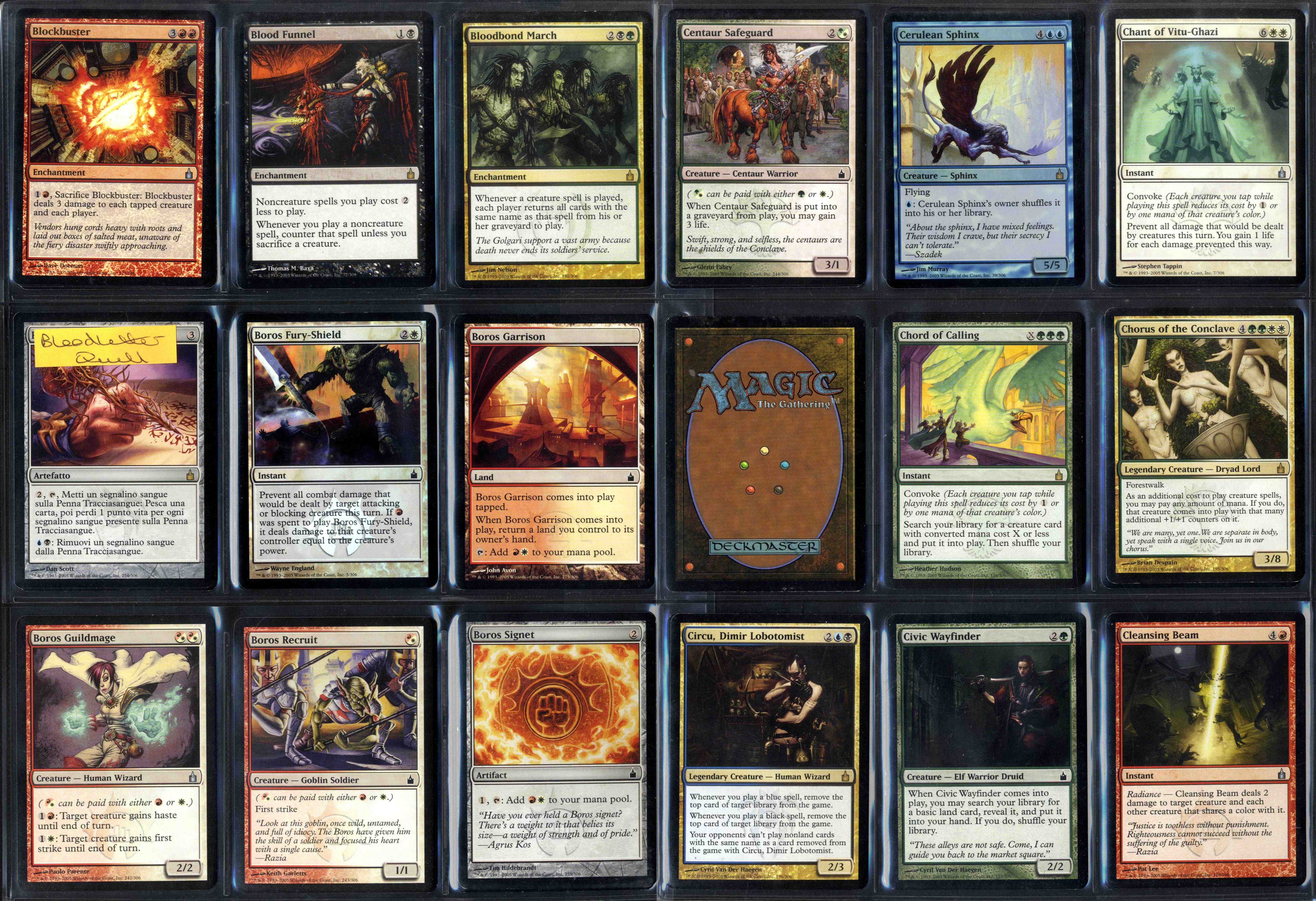 Ravnica / Guildpact / Dissension Collection
