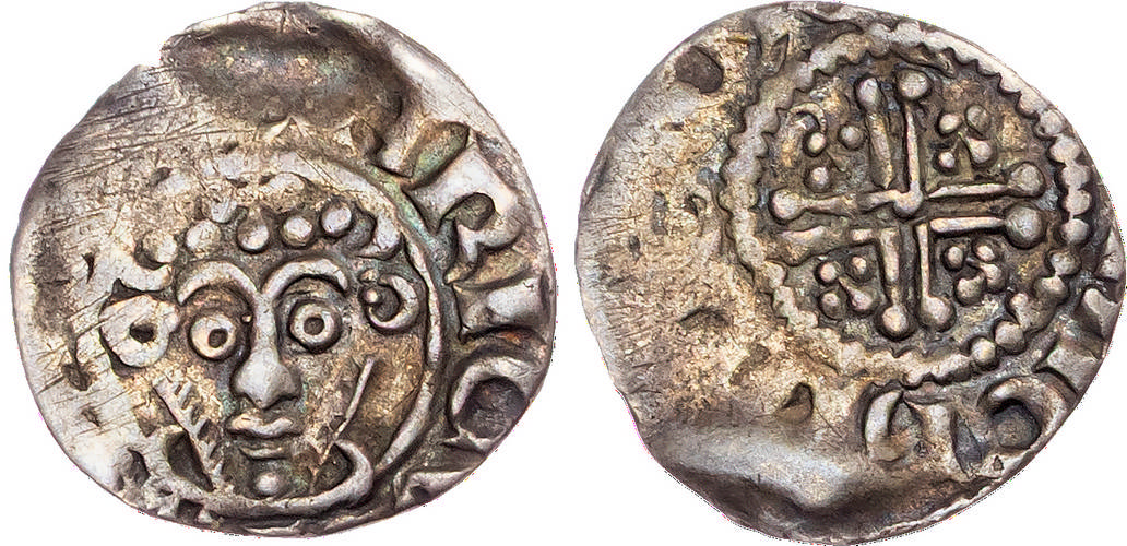 John (1199-1216), AR Penny, uncertain mint (London, Exeter, Lincoln, Winchester), Ricard as moneyer.