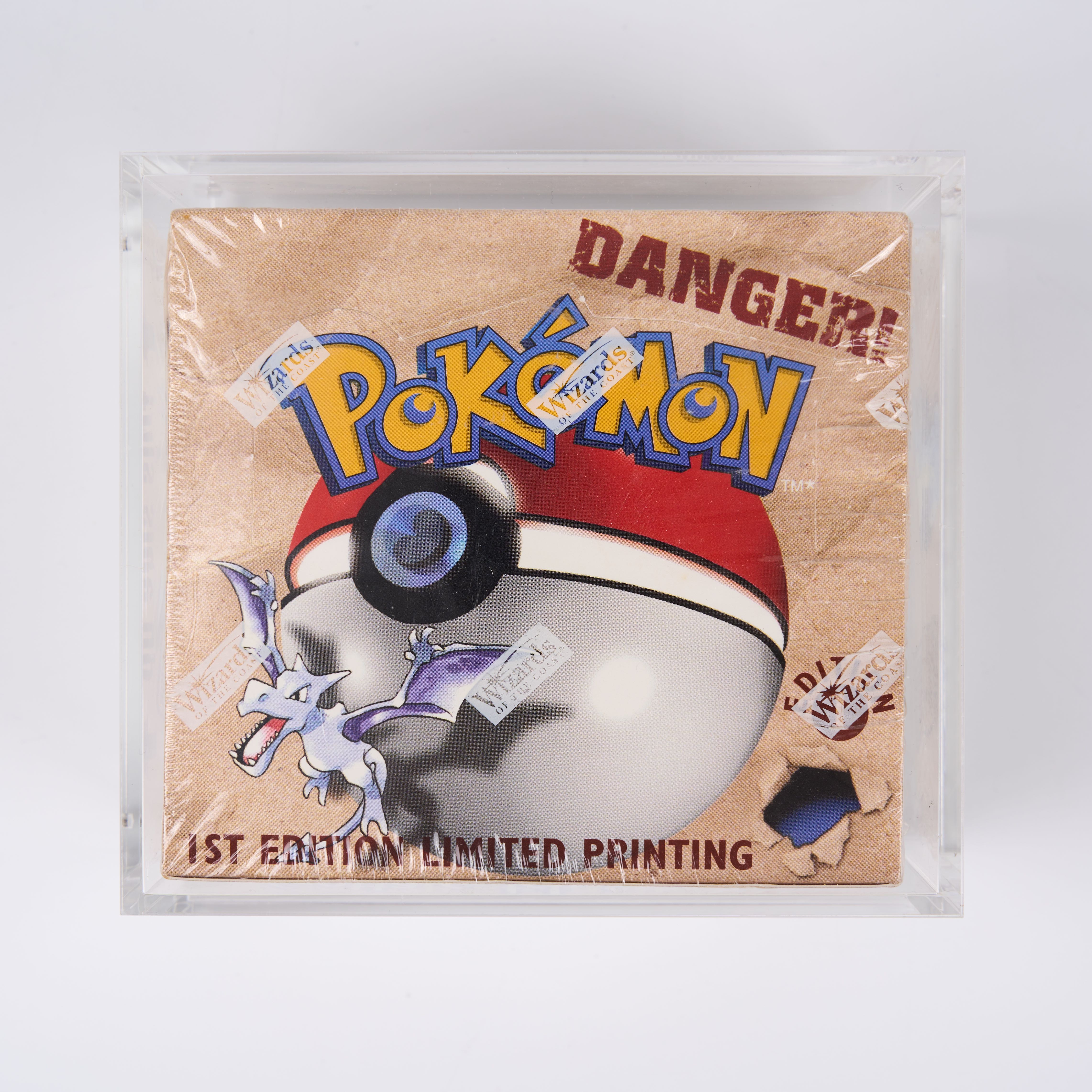 Pokémon 1st Edition Fossil Sealed Booster Box 1999