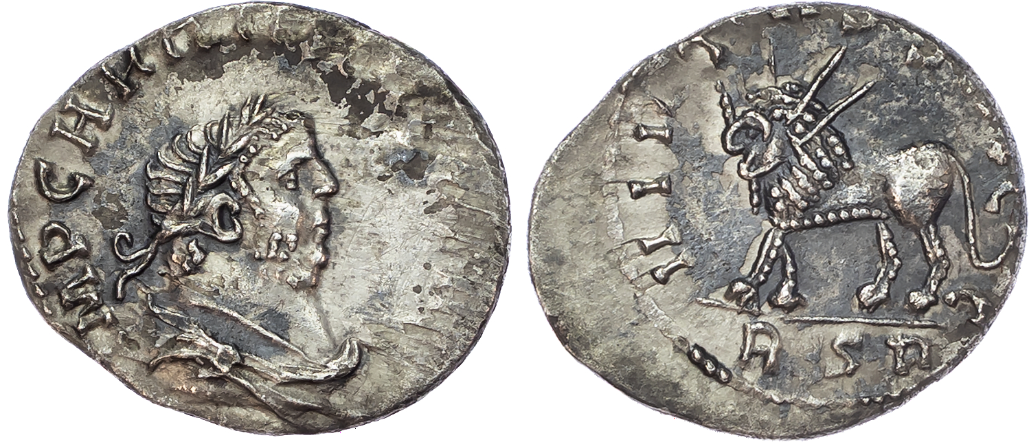 Carausius (AD 286-293) AR Denarius, ‘RSR’ mint, 3.28g.
