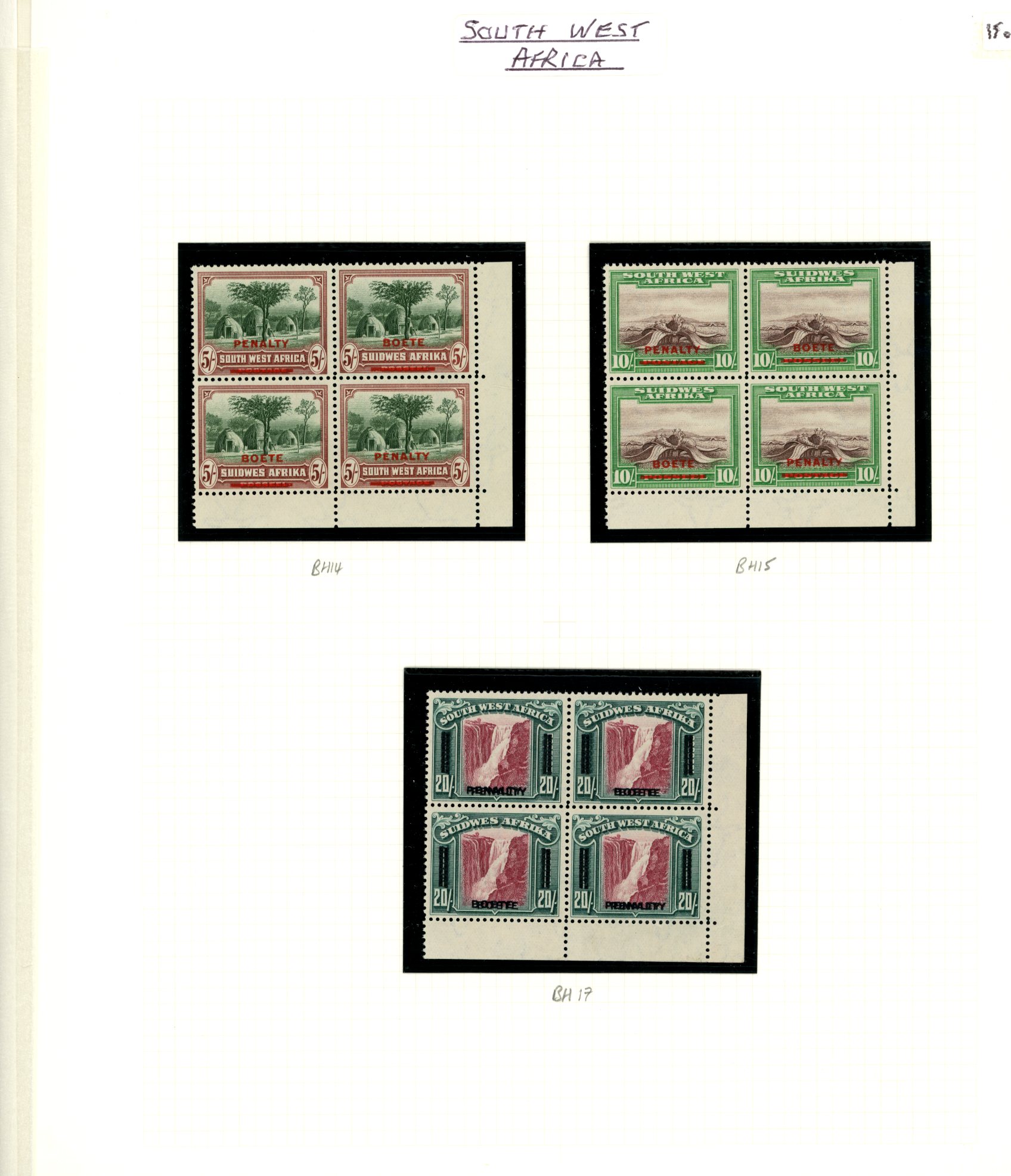 Revenues; Penalty. 1931 Pictorial 3d, 6d, 1/-...