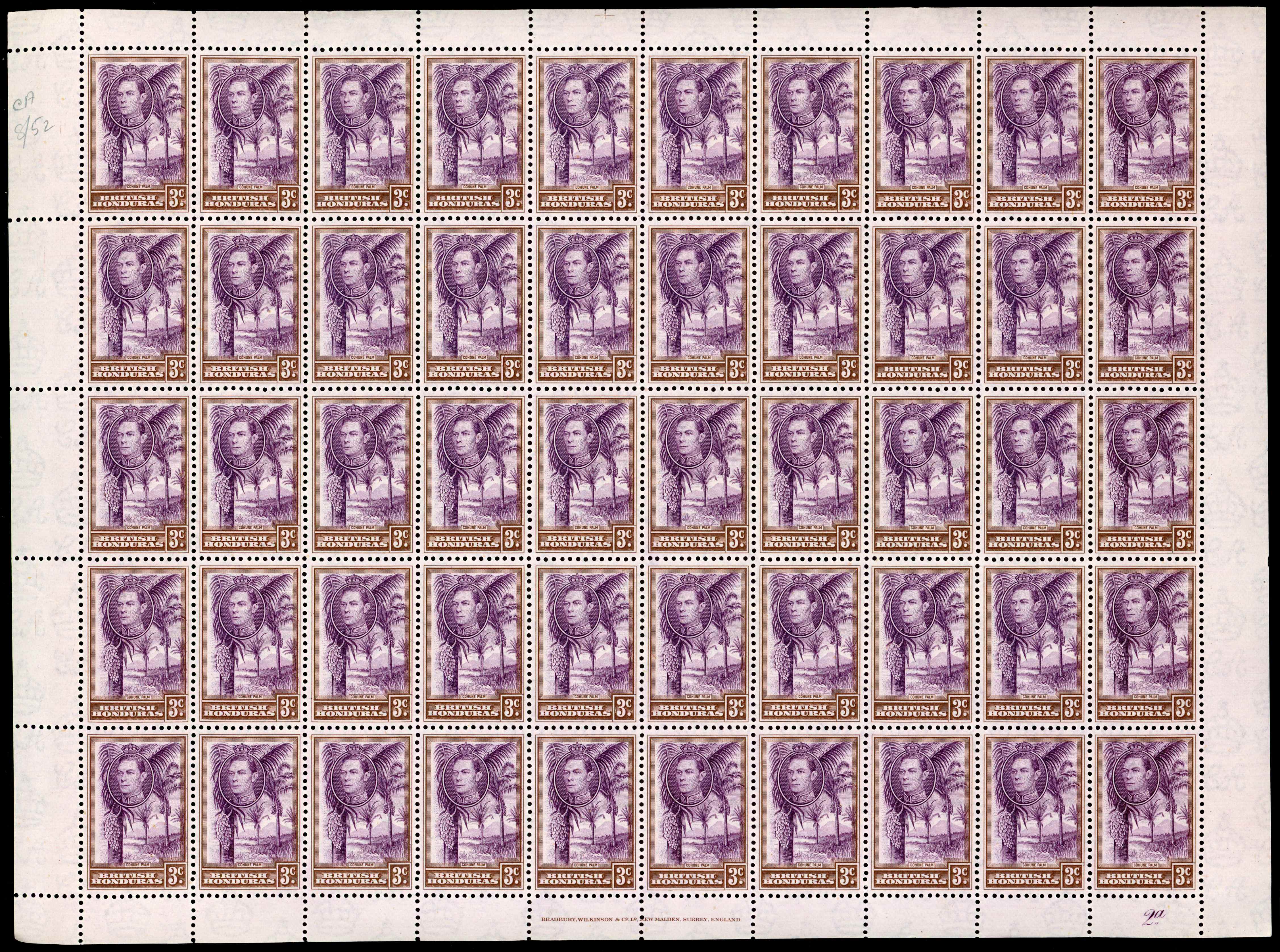 British Honduras 1935-62 collection mint