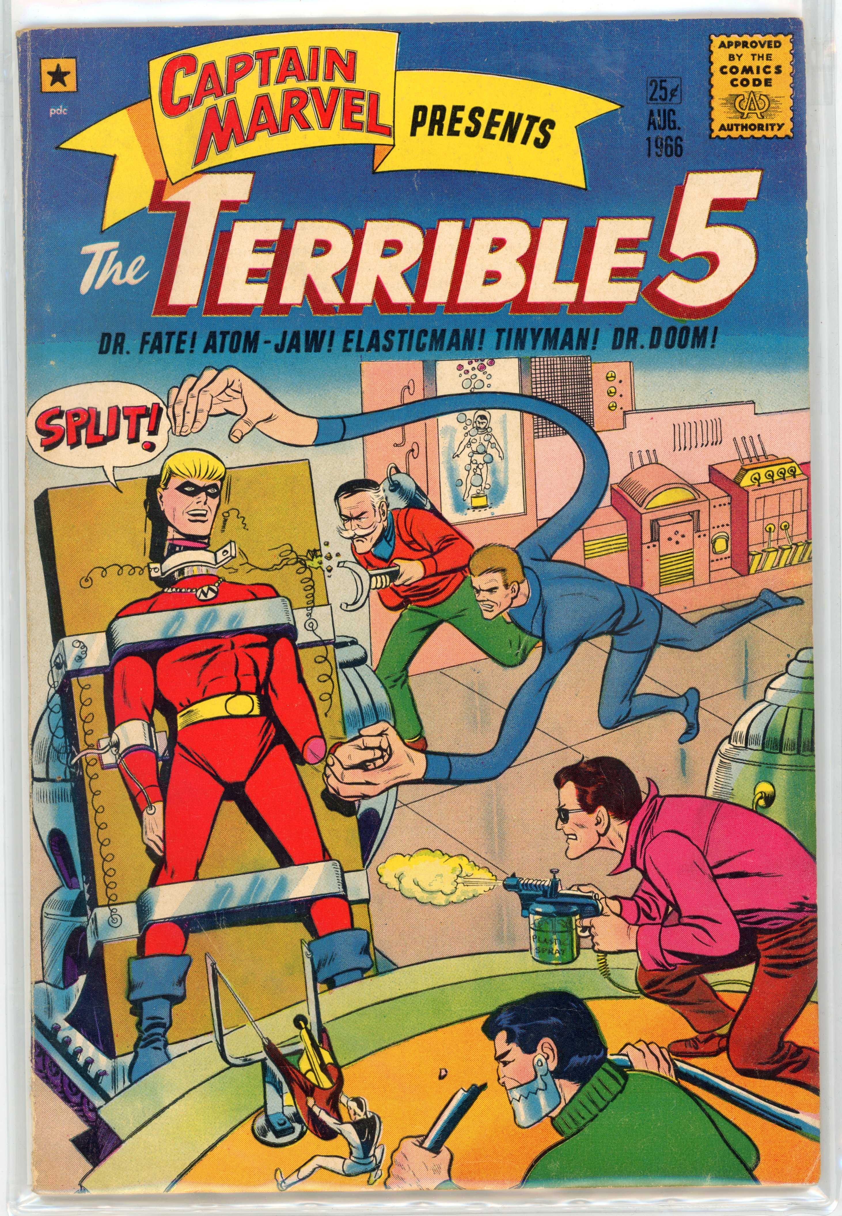 Captain Marvel Presents the Terrible Five #1 (M.F. Enterprises, 1966)
