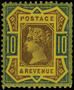 GB 1892 (ESSAY) SG210var