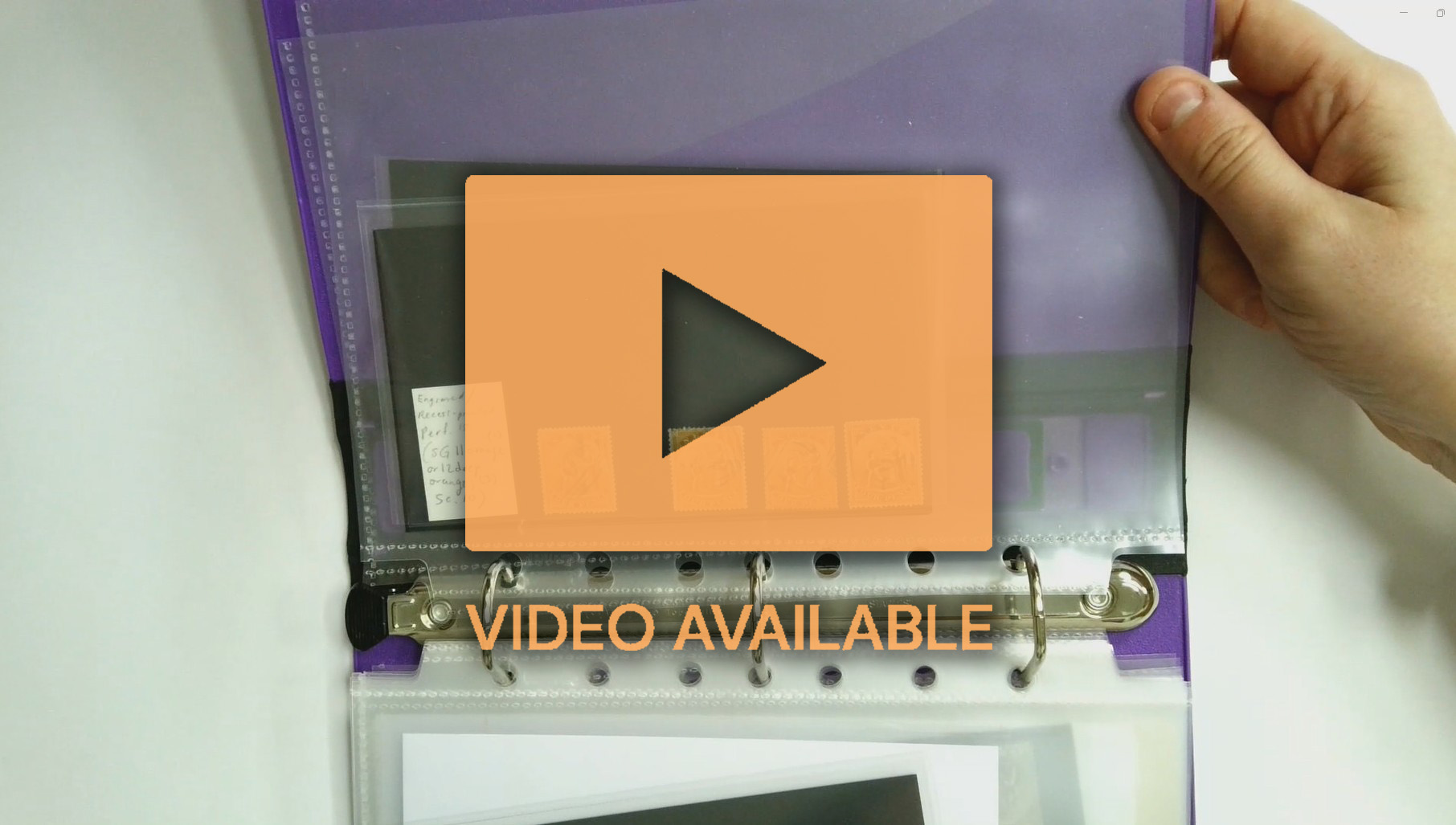 Nevis QV mint and used selection in a binder