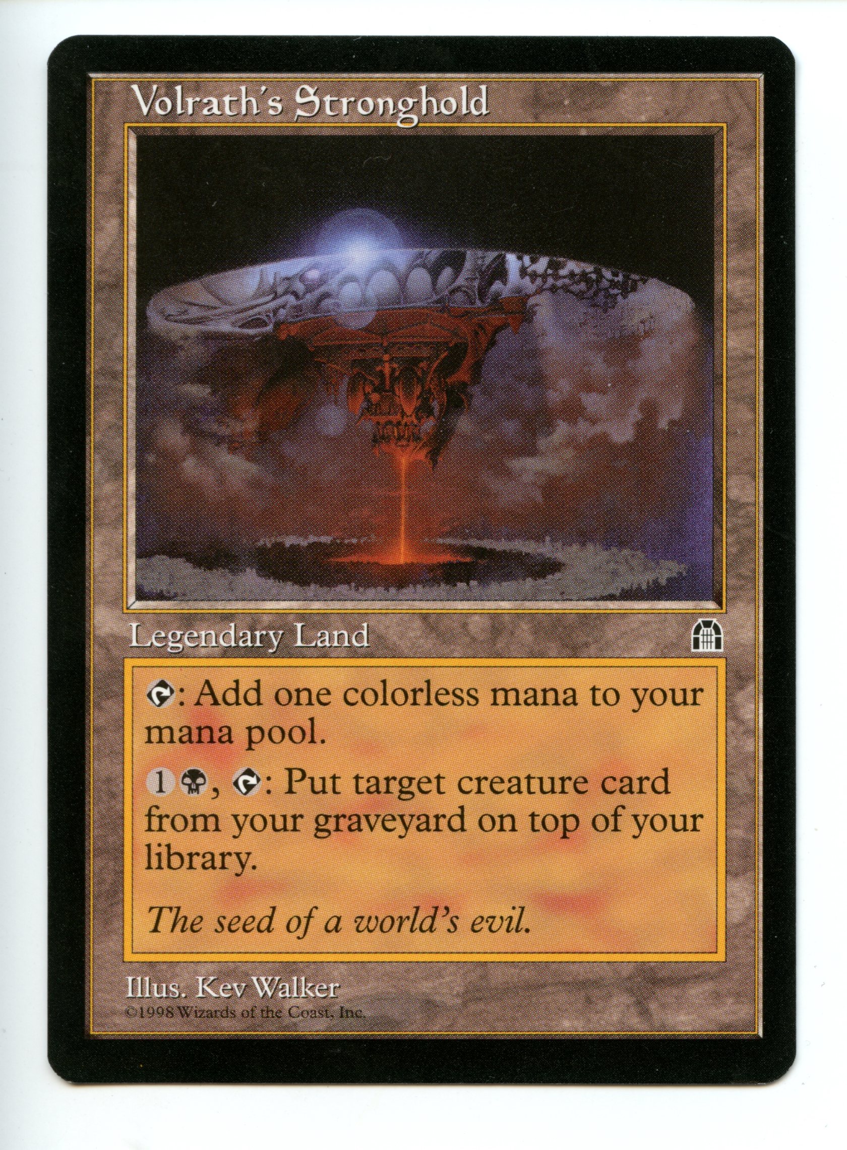 Magic the Gathering - Volrath's Stronghold  - Stronghold - Near Mint