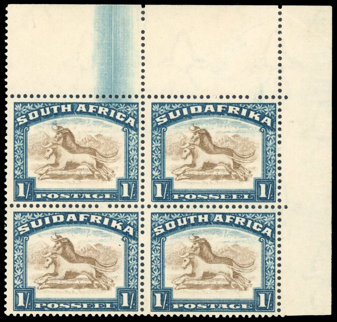 South Africa SG 48dw block mint
