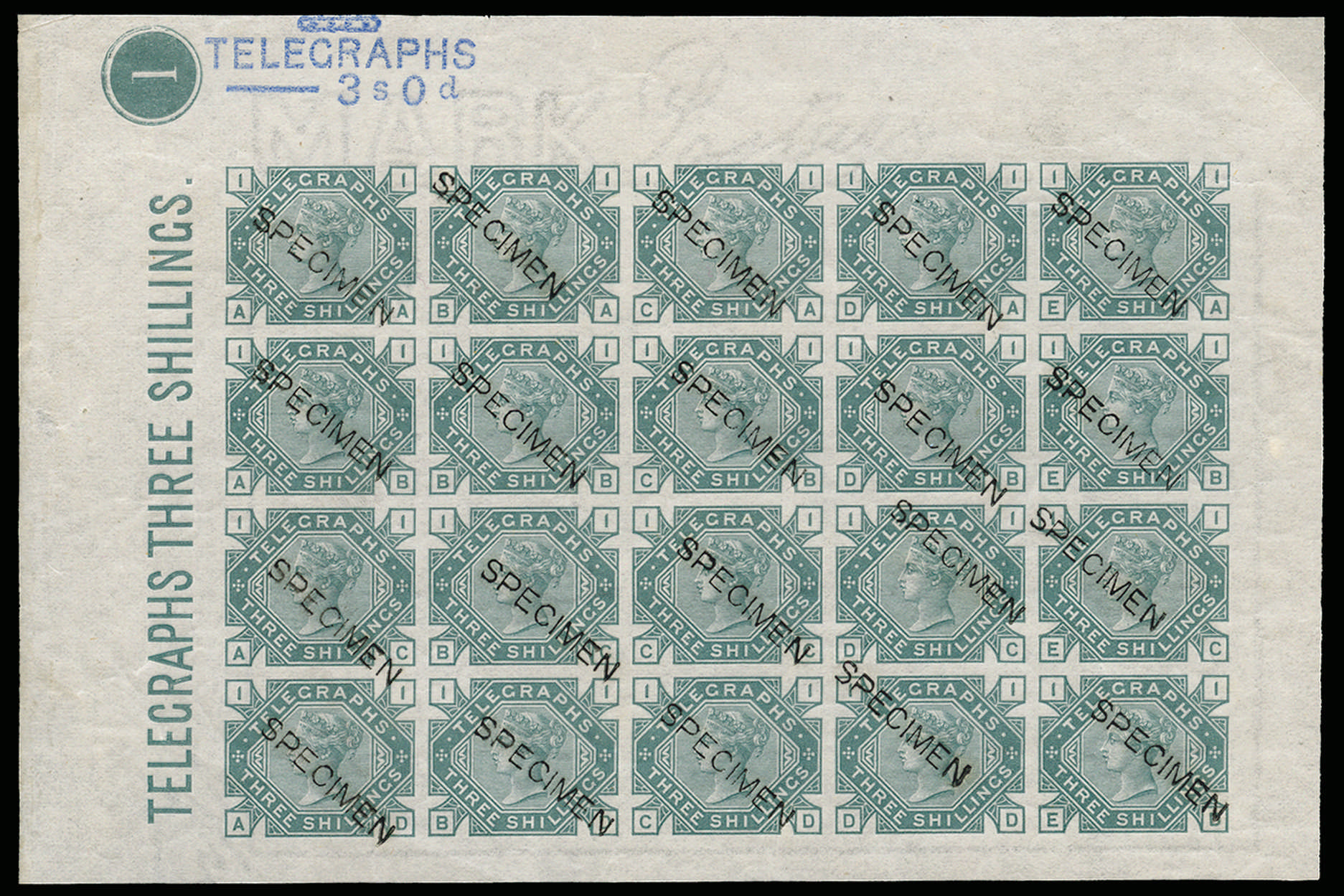 1877 (TELEGRAPHS) SGT11var