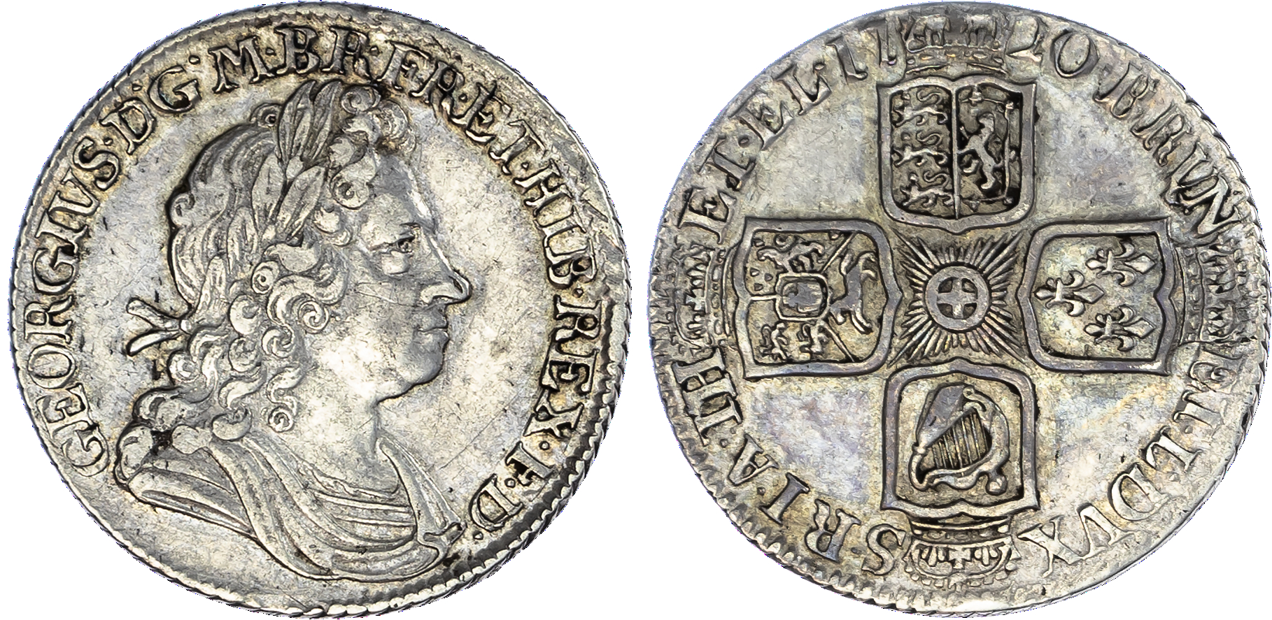 George I (1714-1727), Shilling, 1720.
