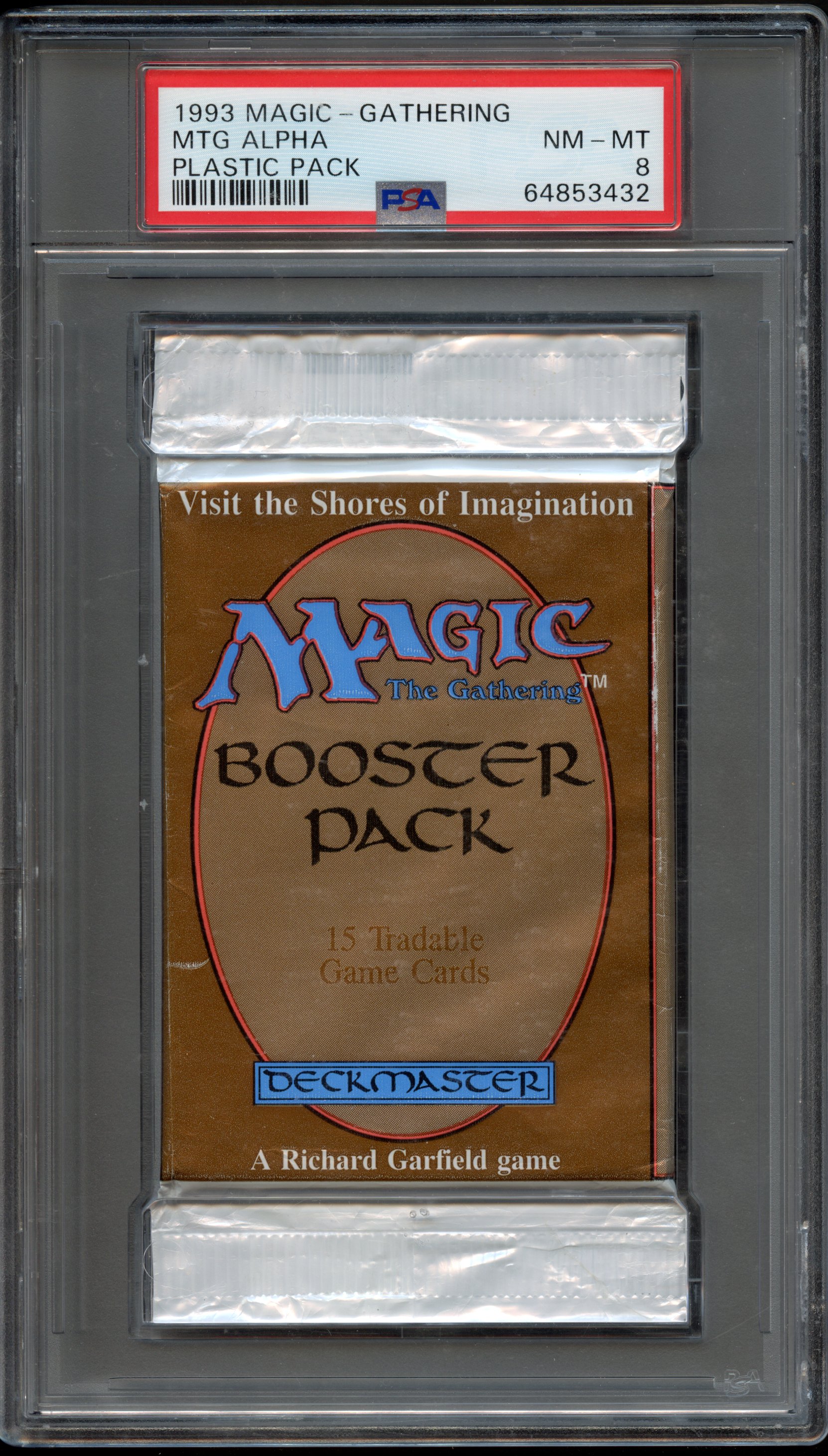 PSA 8 - MTG Alpha Booster Pack