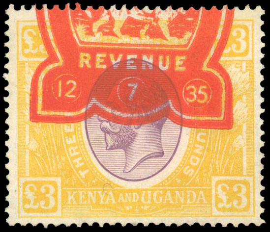 KUT SG 97 £3 fiscally used 