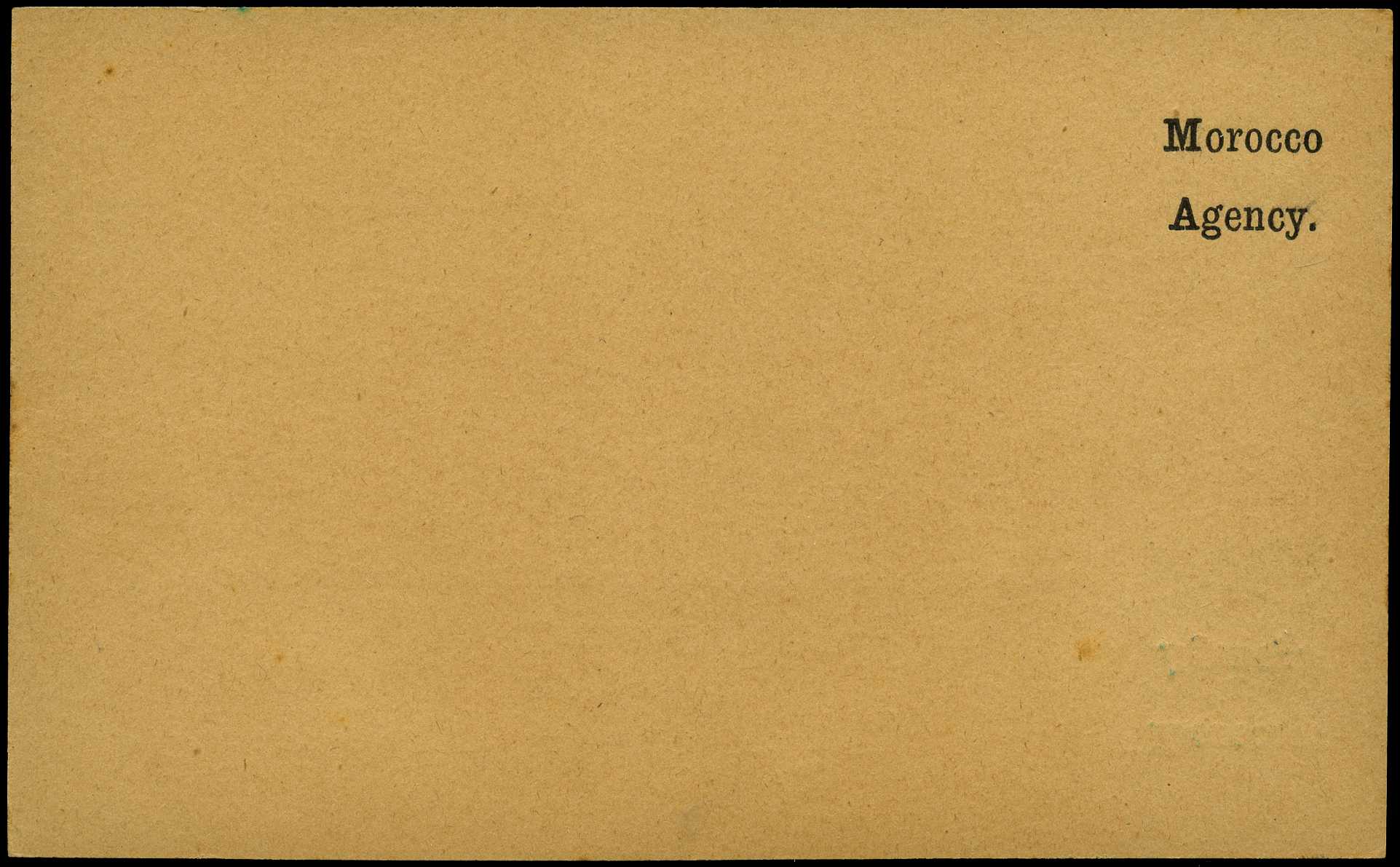 Postcards: 1898 Gibraltar 5c overprinted...