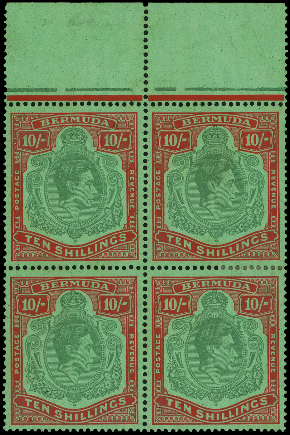 Bermuda SG 119a block mint
