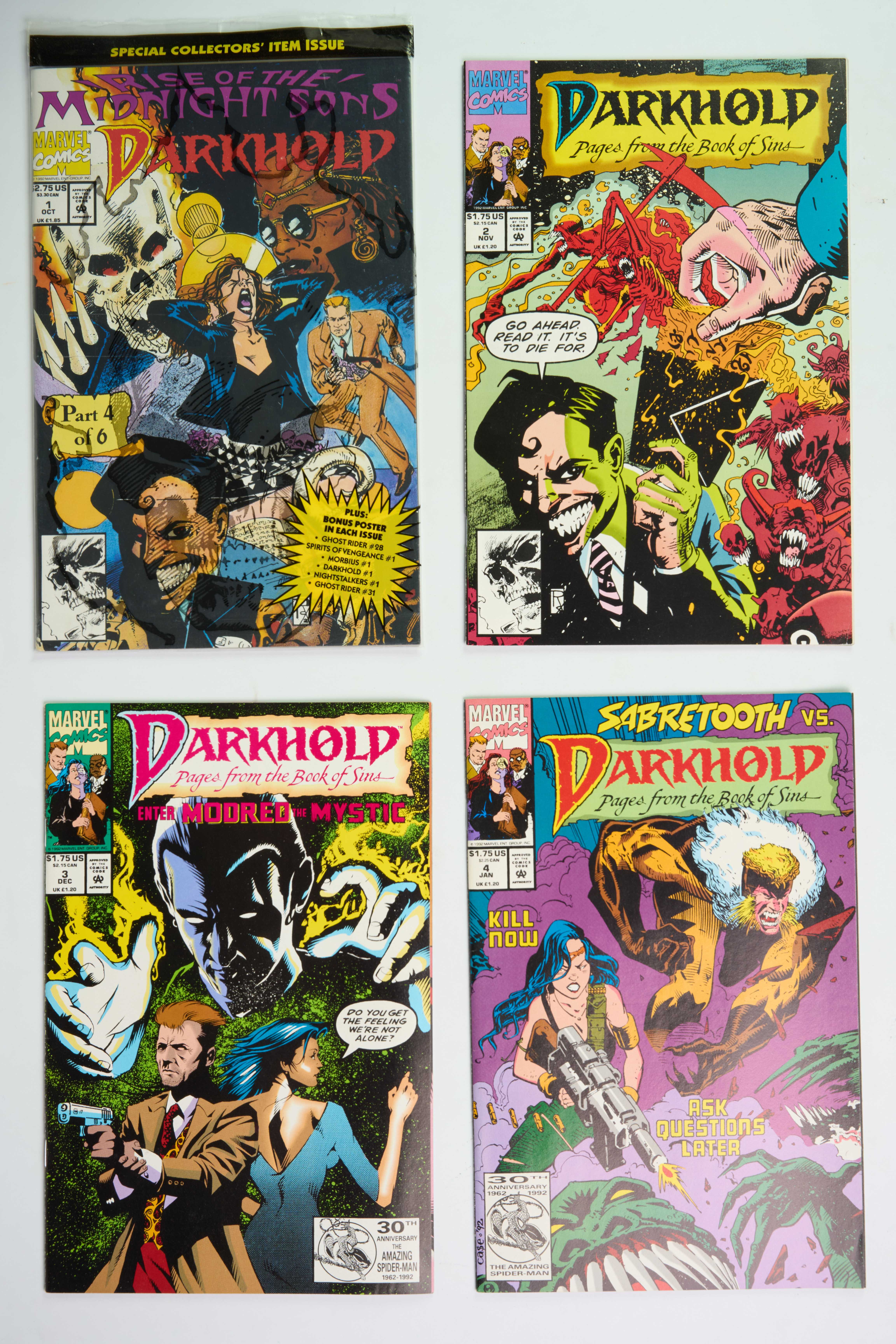 Darkhold (Marvel Comics, 1992-1994) Bundle of 16 Issues