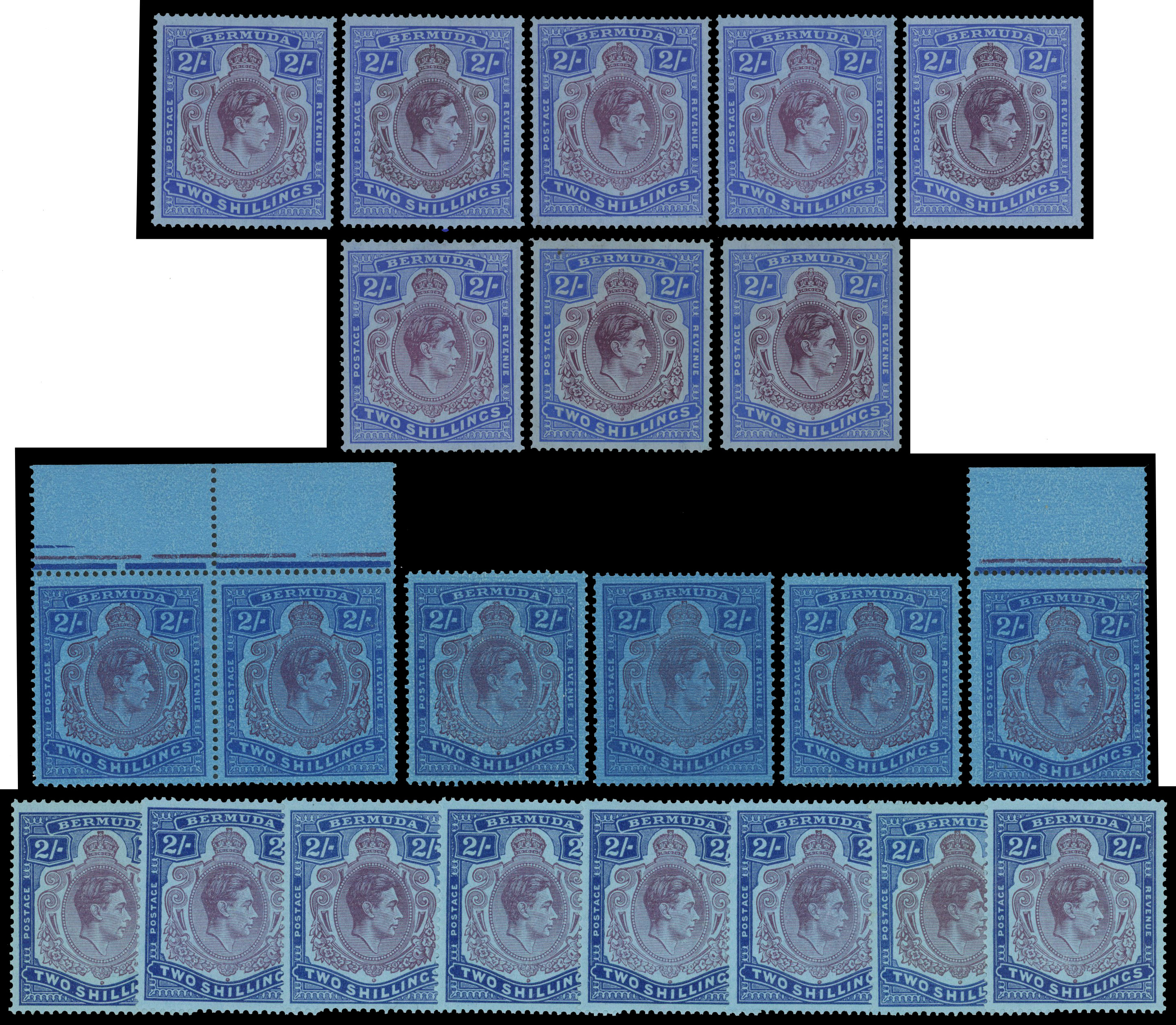 Bermuda SG 116-f collection mint