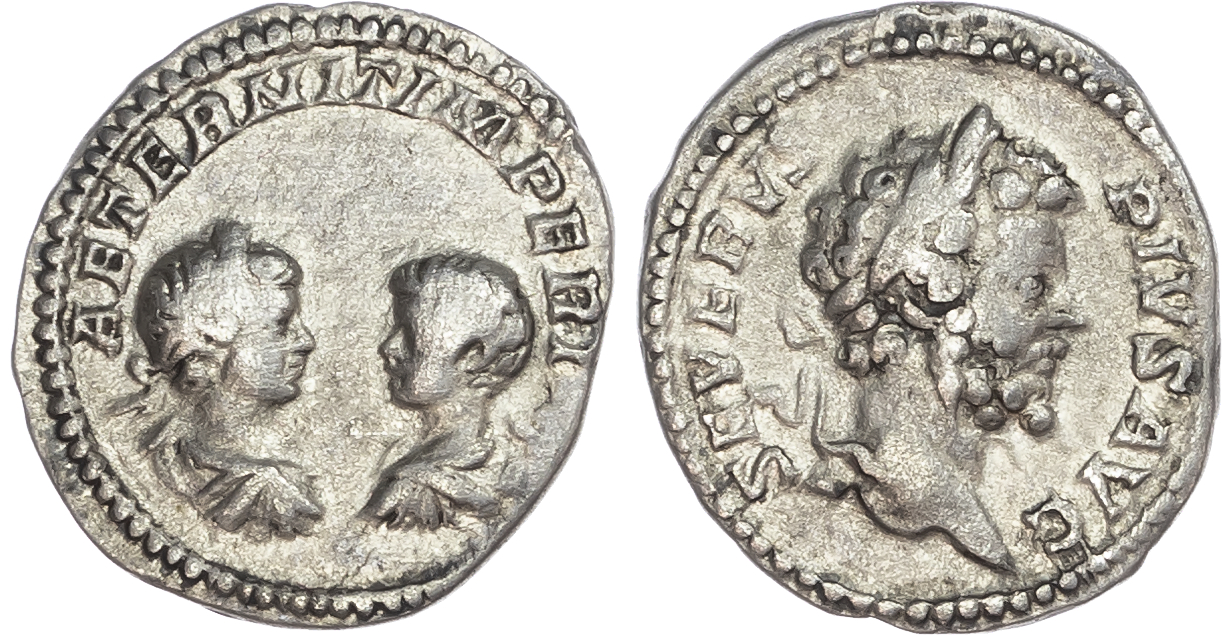 Septimius Severus (AD 193-211) AR Denarius, Rome, AD 201, 2.49g. 