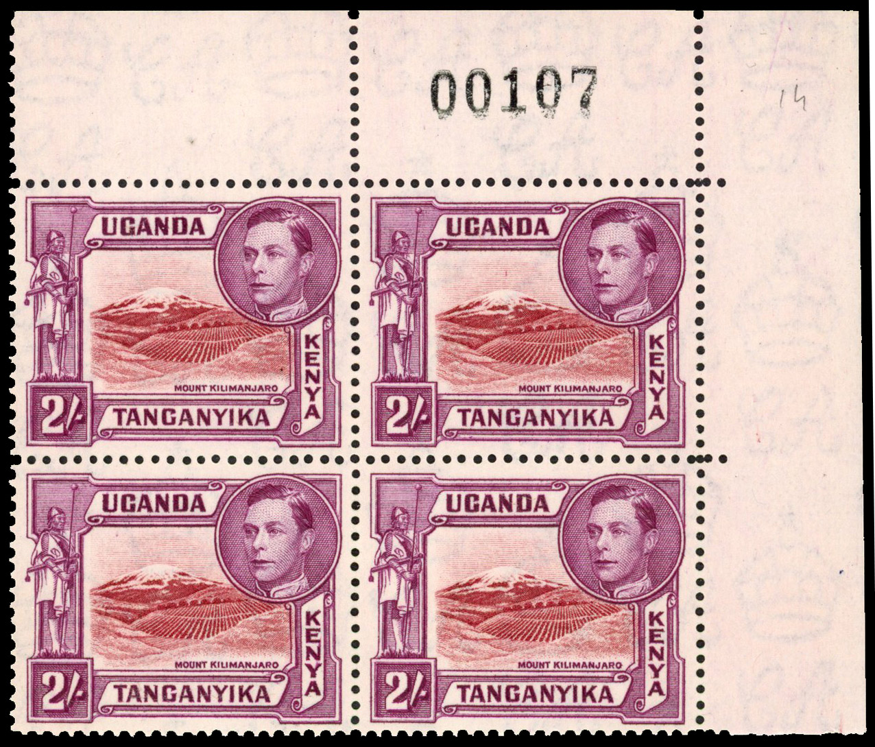 KUT SG 146a block mint