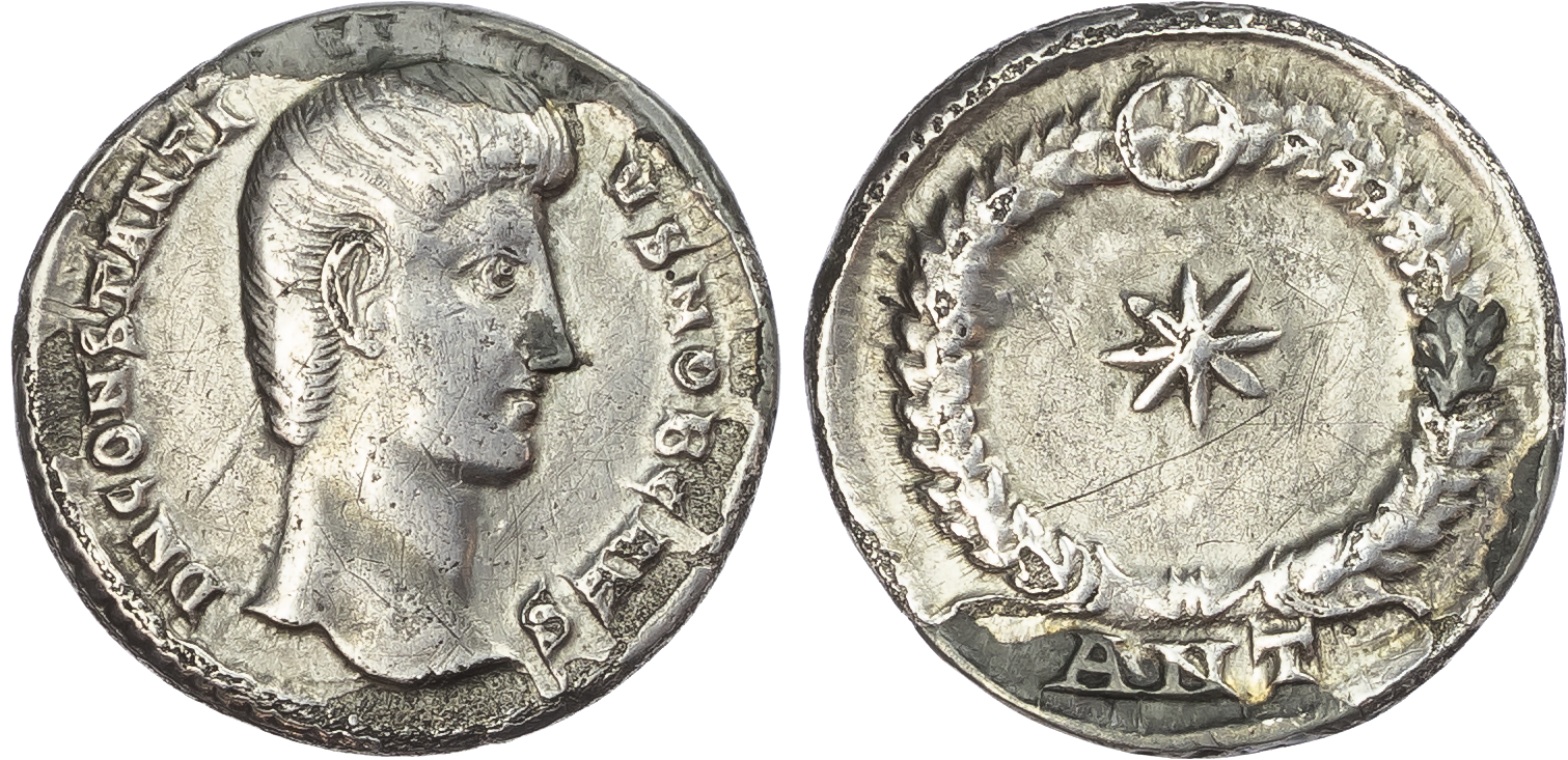 Constantius Gallus (Caesar, AD 351-354) AR Siliqua, Antioch, 2.90g.