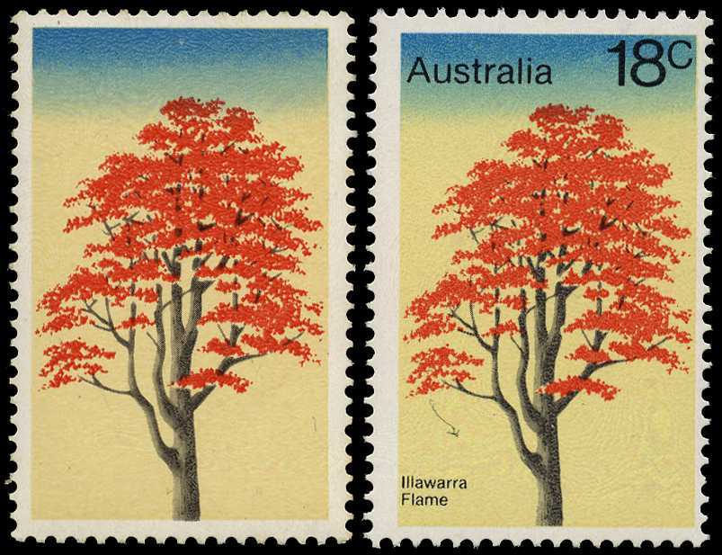 1978 Trees 18ct 'Illwarra Flame' showing...