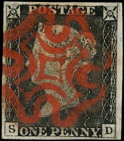 Great Britain SG 2 Plate 2 (SD)