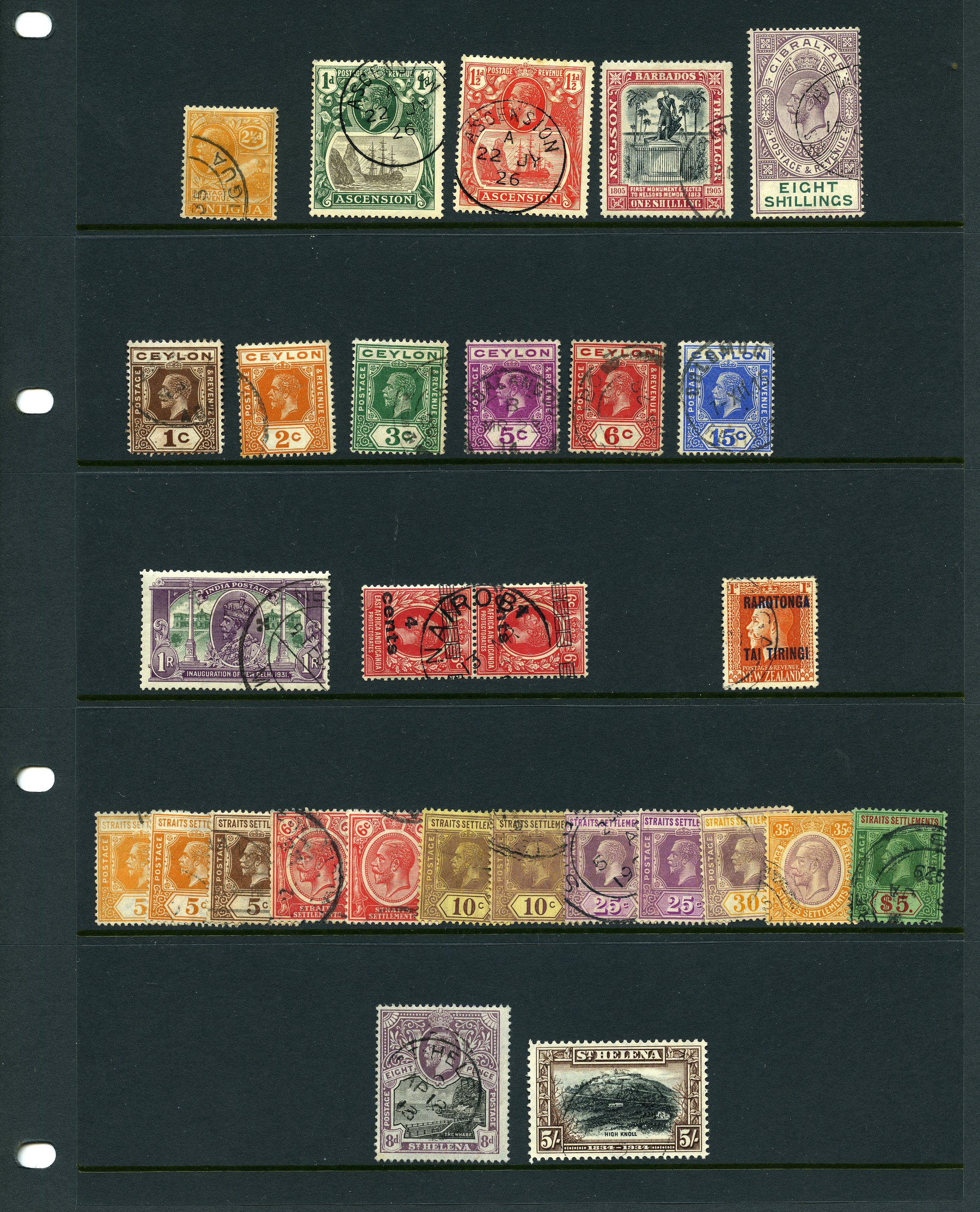 1906-1934 used range of assorted values, we...