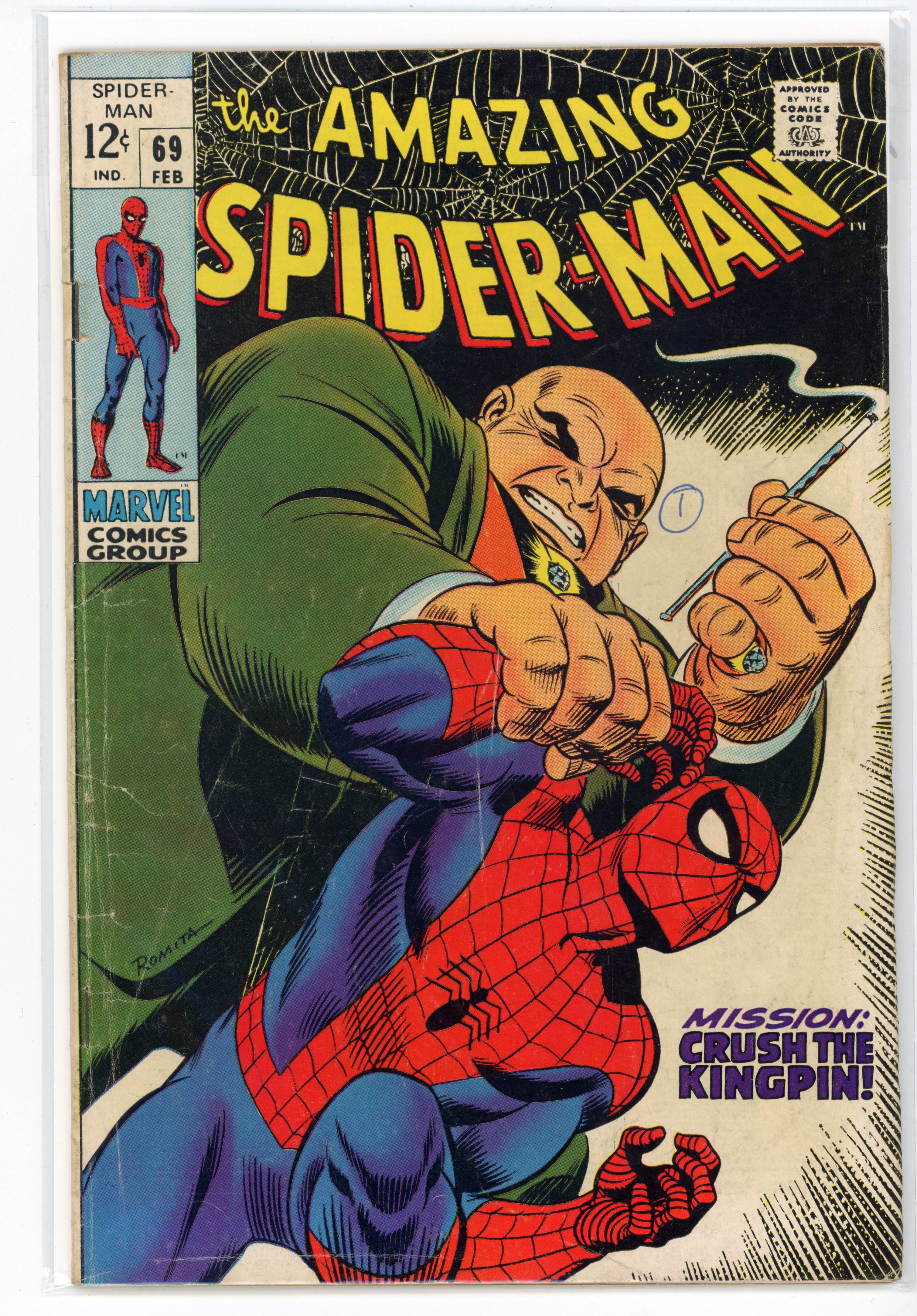 Amazing Spider-Man (Marvel Comics 1968-1972) Bundle of 16 issues