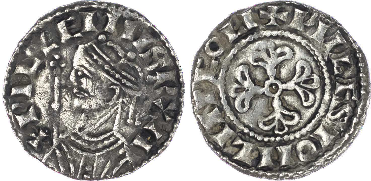 William I (1066‑87), Penny, Profile left type (1066‑68), Lincoln mint, moneyer Wulfsige, crowned bust left, sceptre before,