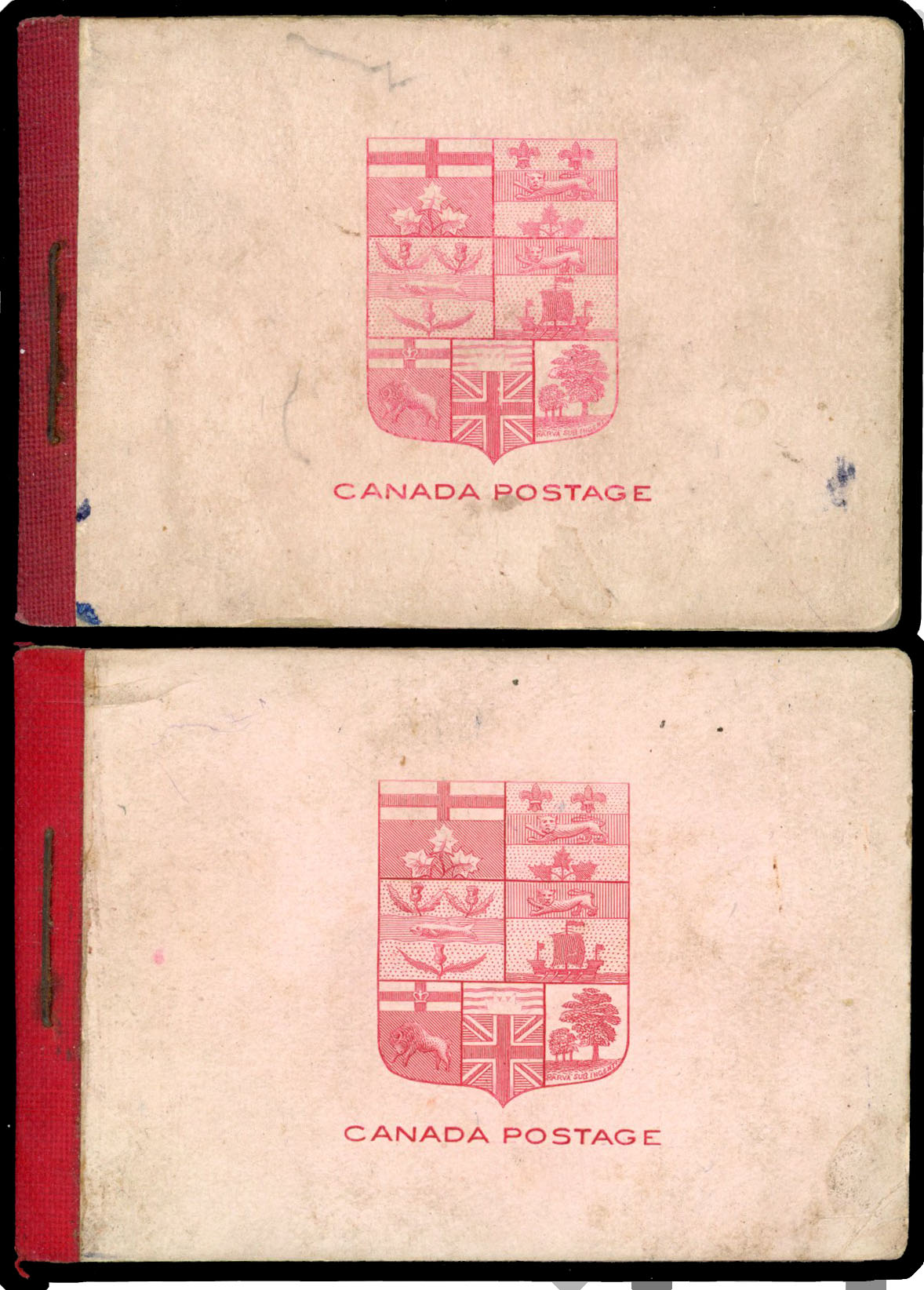 1903 (1 July) 25c red on pink cover complete booklet