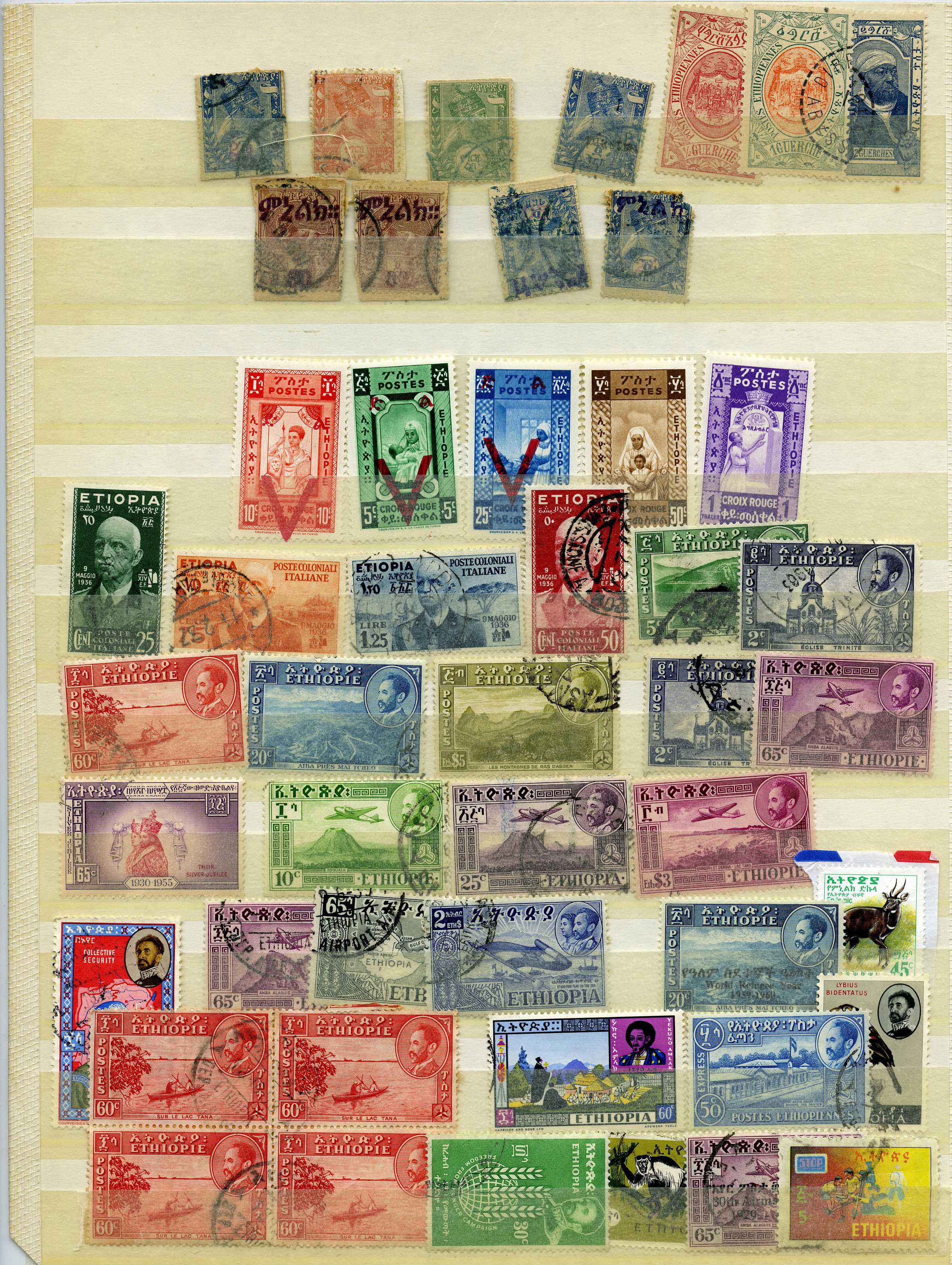 Old to modern mint and used selection on...