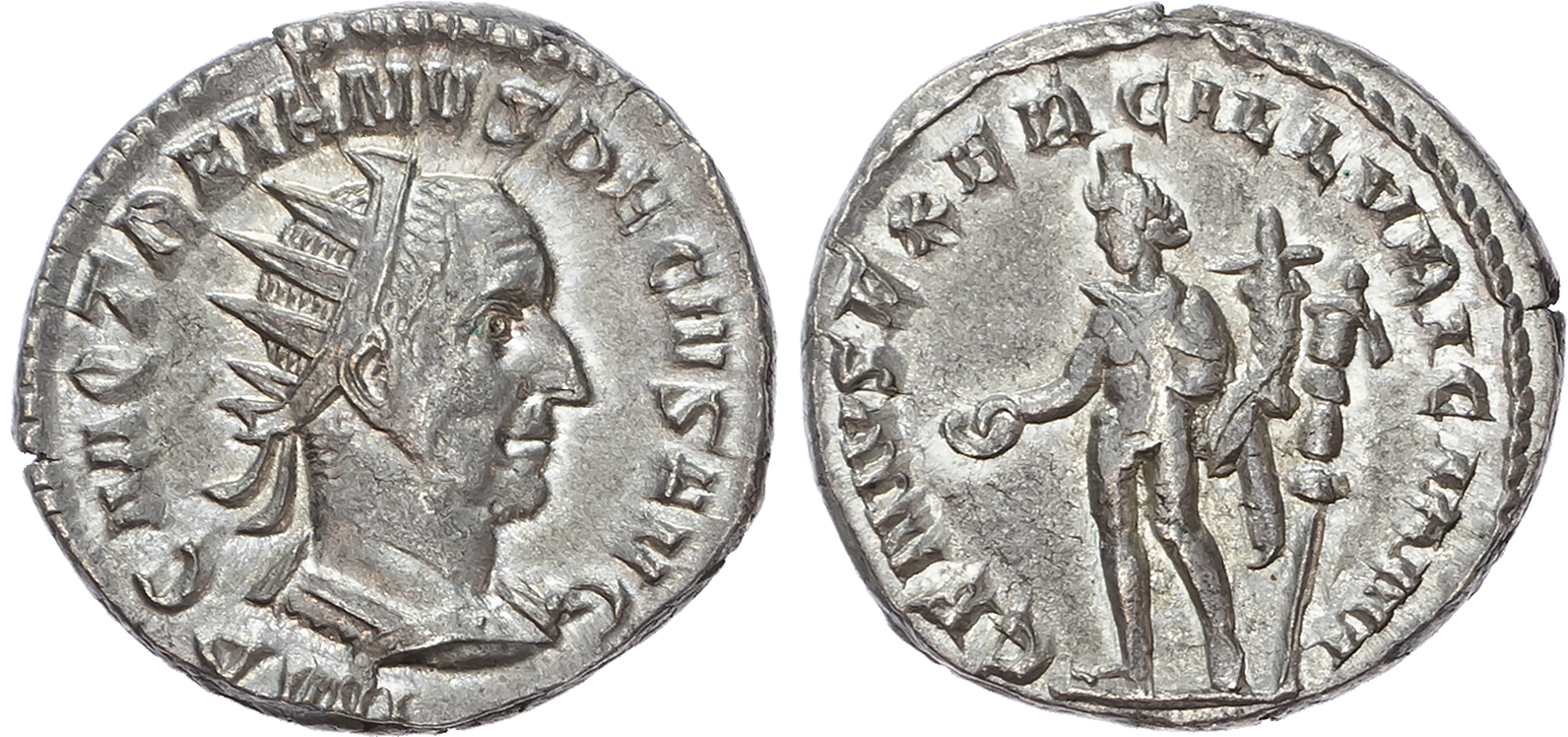 Trajan Decius (AD 249-251) AR Antoninianus, Rome, 5.51g. 