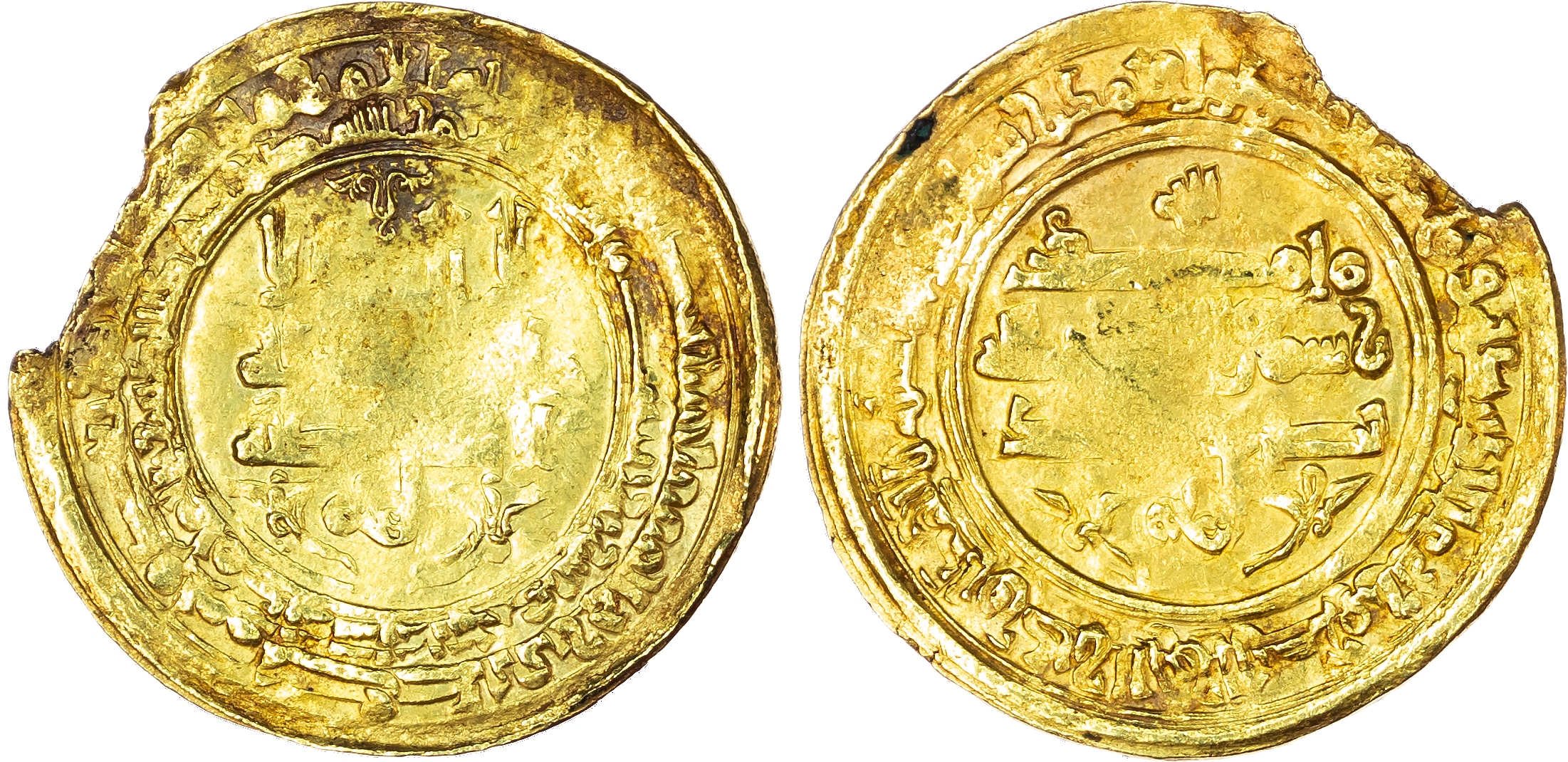 Samanid, Nasr II bin Ahmad (AH 301‑331 / 914‑943 AD), gold Dinar, AH 316 / 928/9 AD, al-Muhammadiya