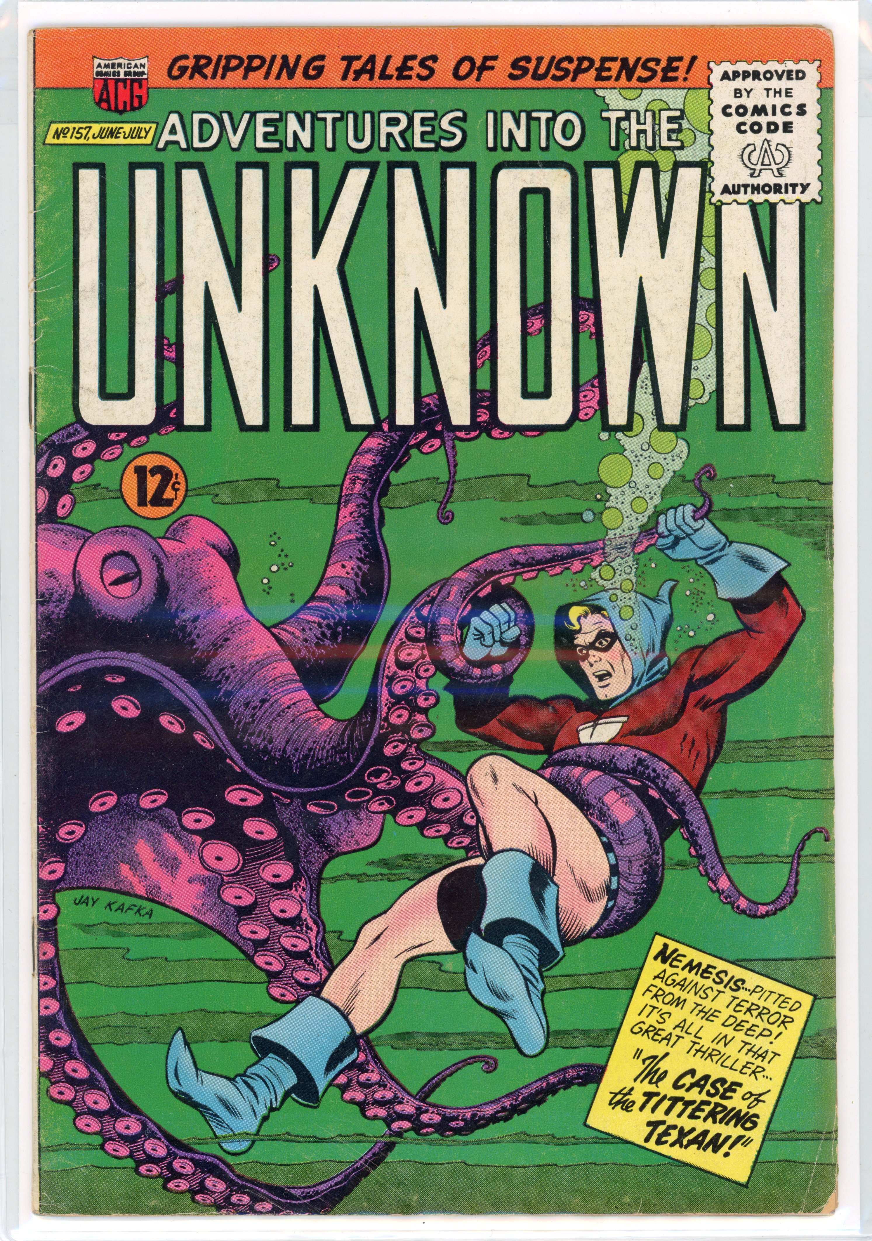 Adventures Into The Unknown #157 (ACG, 1965)