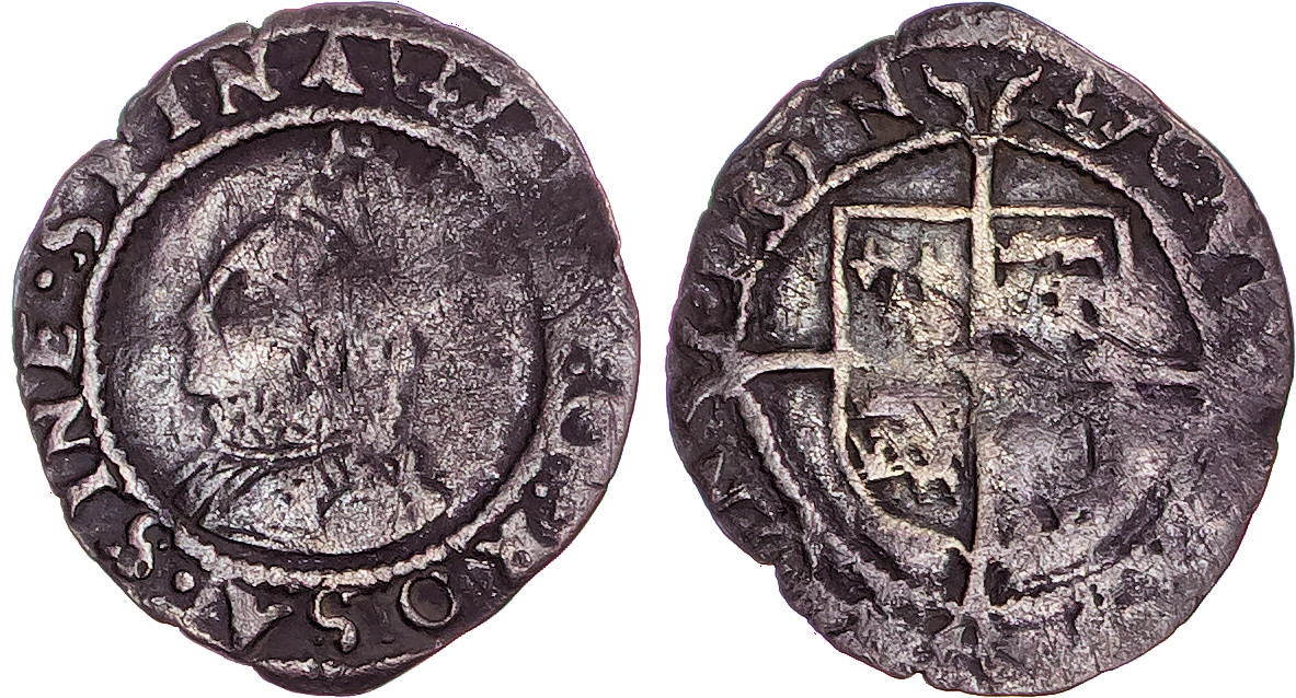 Group of hammered coins of Elizabeth I (1558-1603). [10]