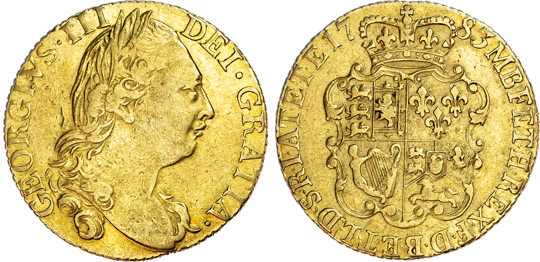 George III (1760-1820) Guinea, 1783.